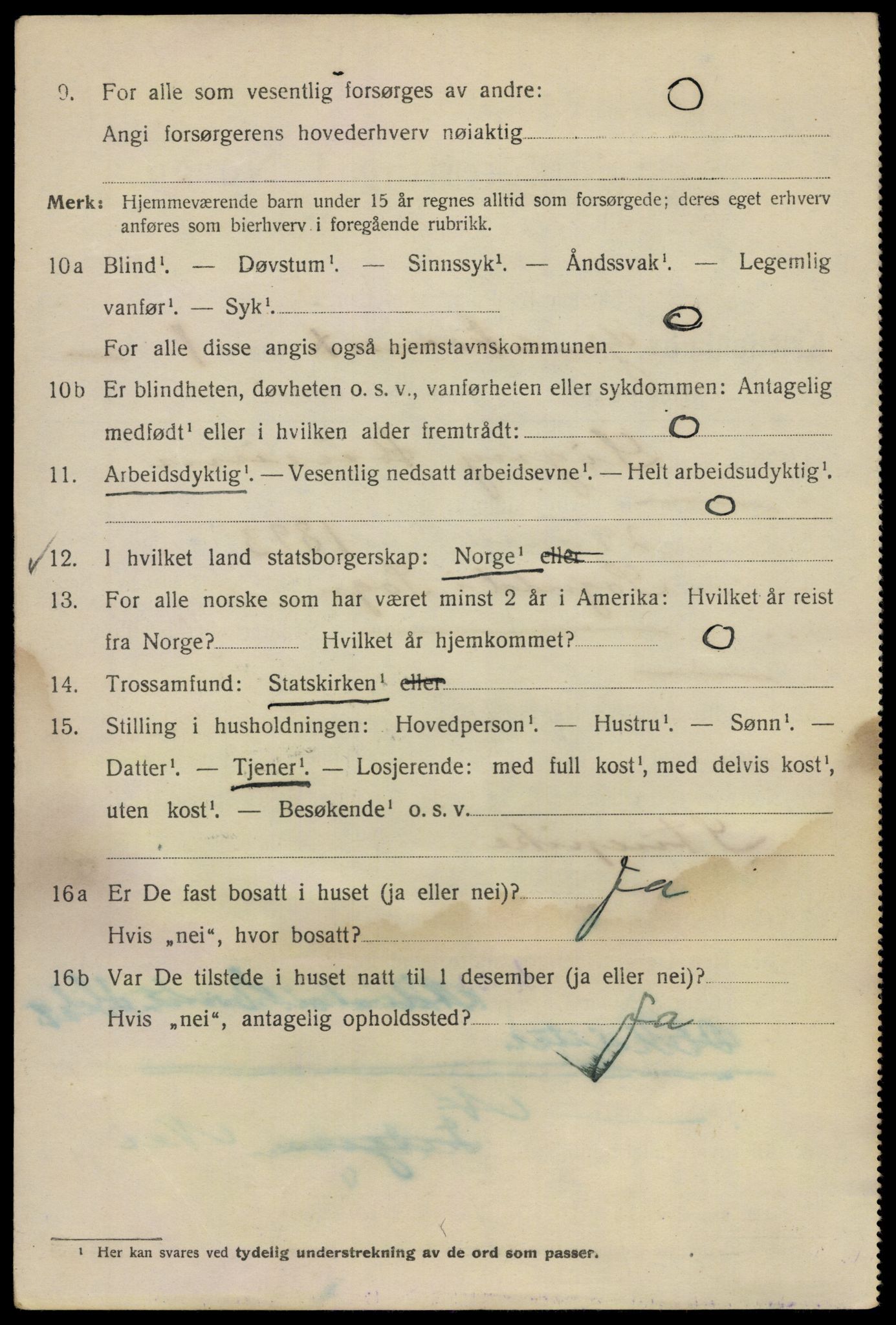 SAO, 1920 census for Kristiania, 1920, p. 247366