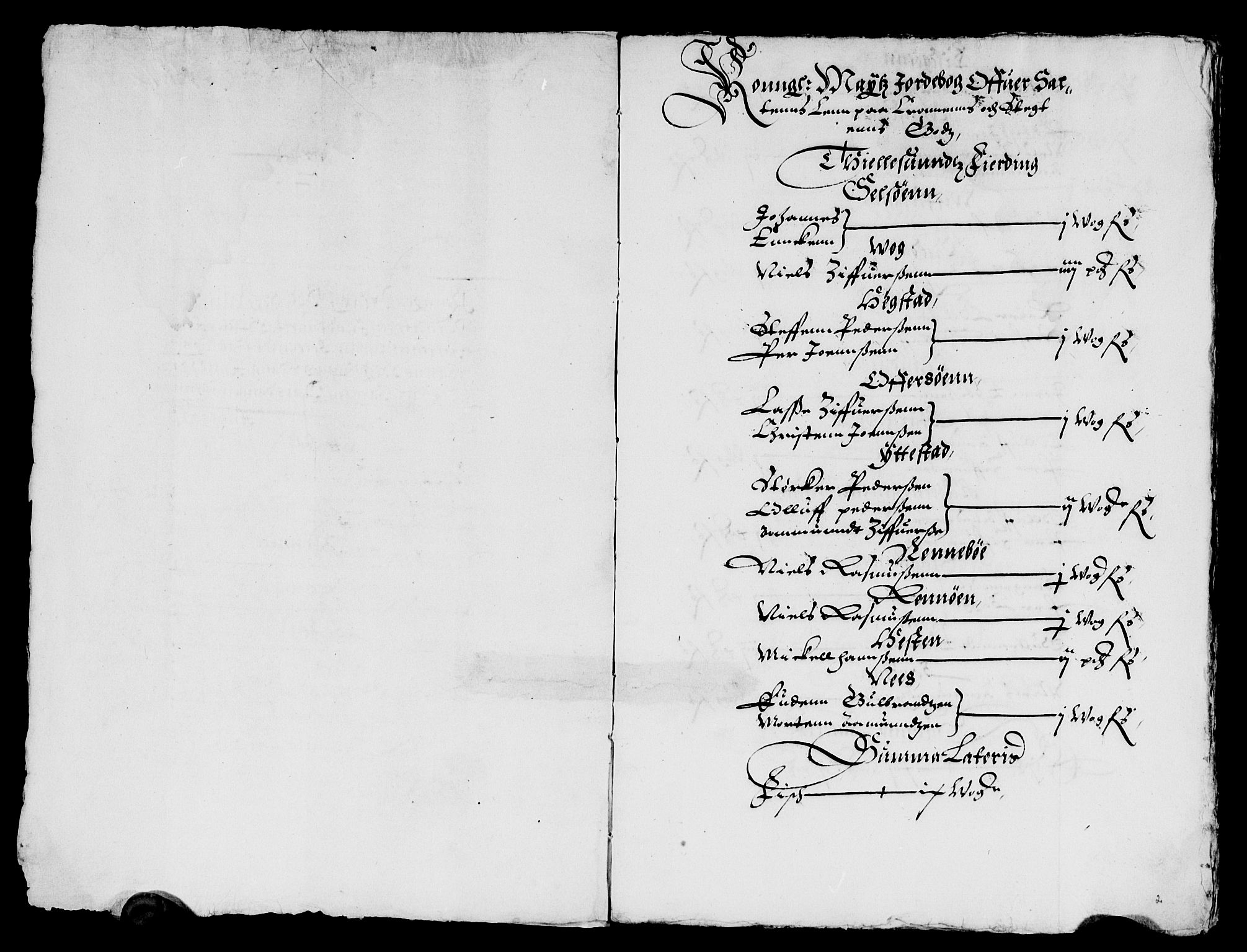 Rentekammeret inntil 1814, Reviderte regnskaper, Lensregnskaper, RA/EA-5023/R/Rb/Rbz/L0003: Nordlandenes len, 1611-1613