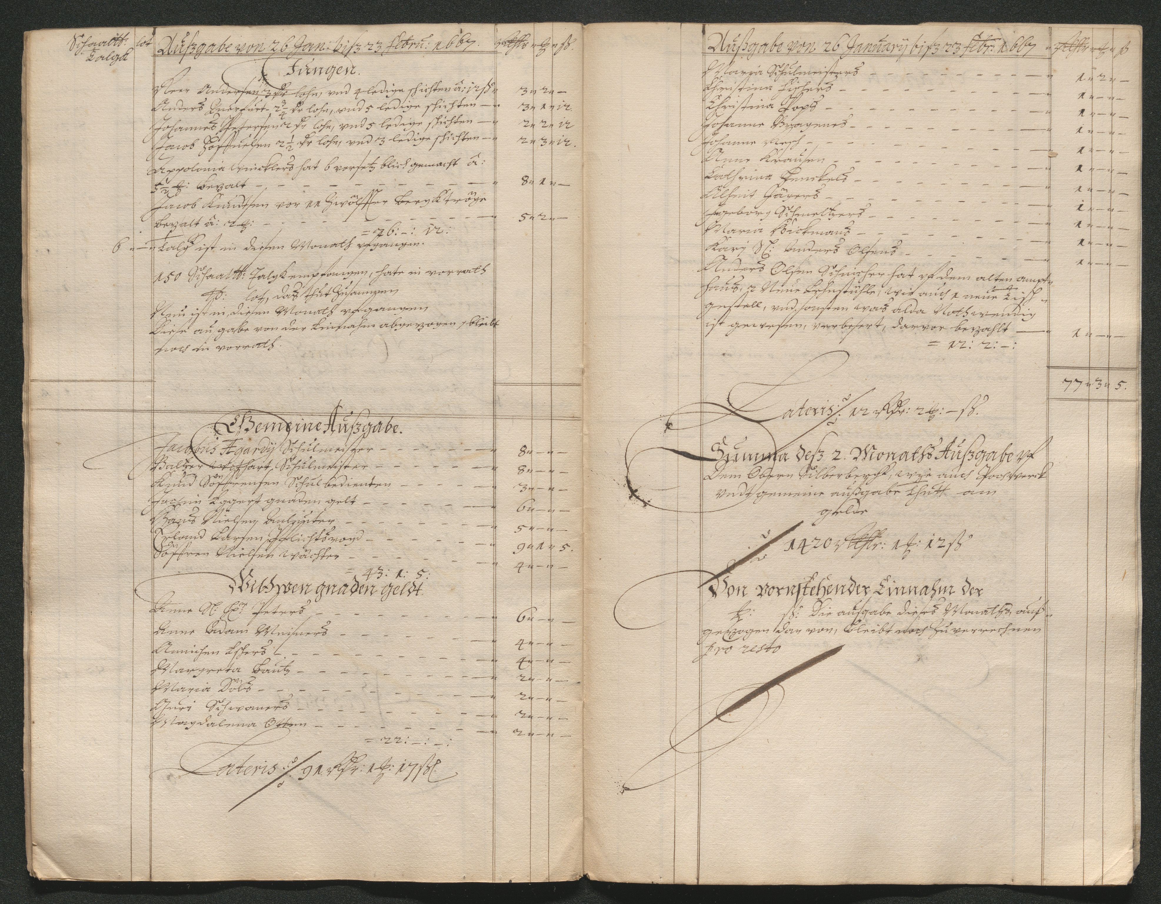 Kongsberg Sølvverk 1623-1816, AV/SAKO-EA-3135/001/D/Dc/Dcd/L0040: Utgiftsregnskap for gruver m.m., 1667, p. 869