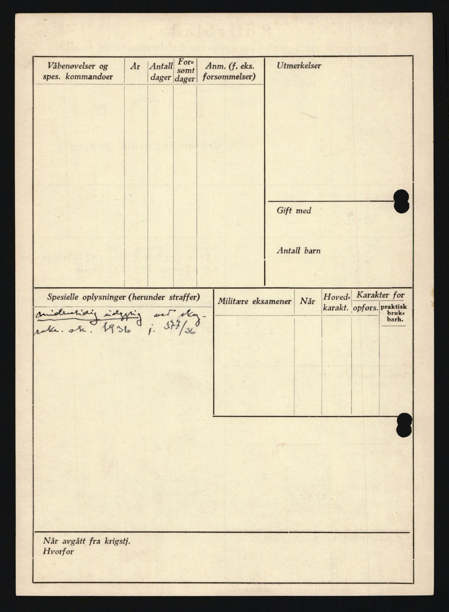 Forsvaret, Troms infanteriregiment nr. 16, AV/RA-RAFA-3146/P/Pa/L0020: Rulleblad for regimentets menige mannskaper, årsklasse 1936, 1936, p. 540