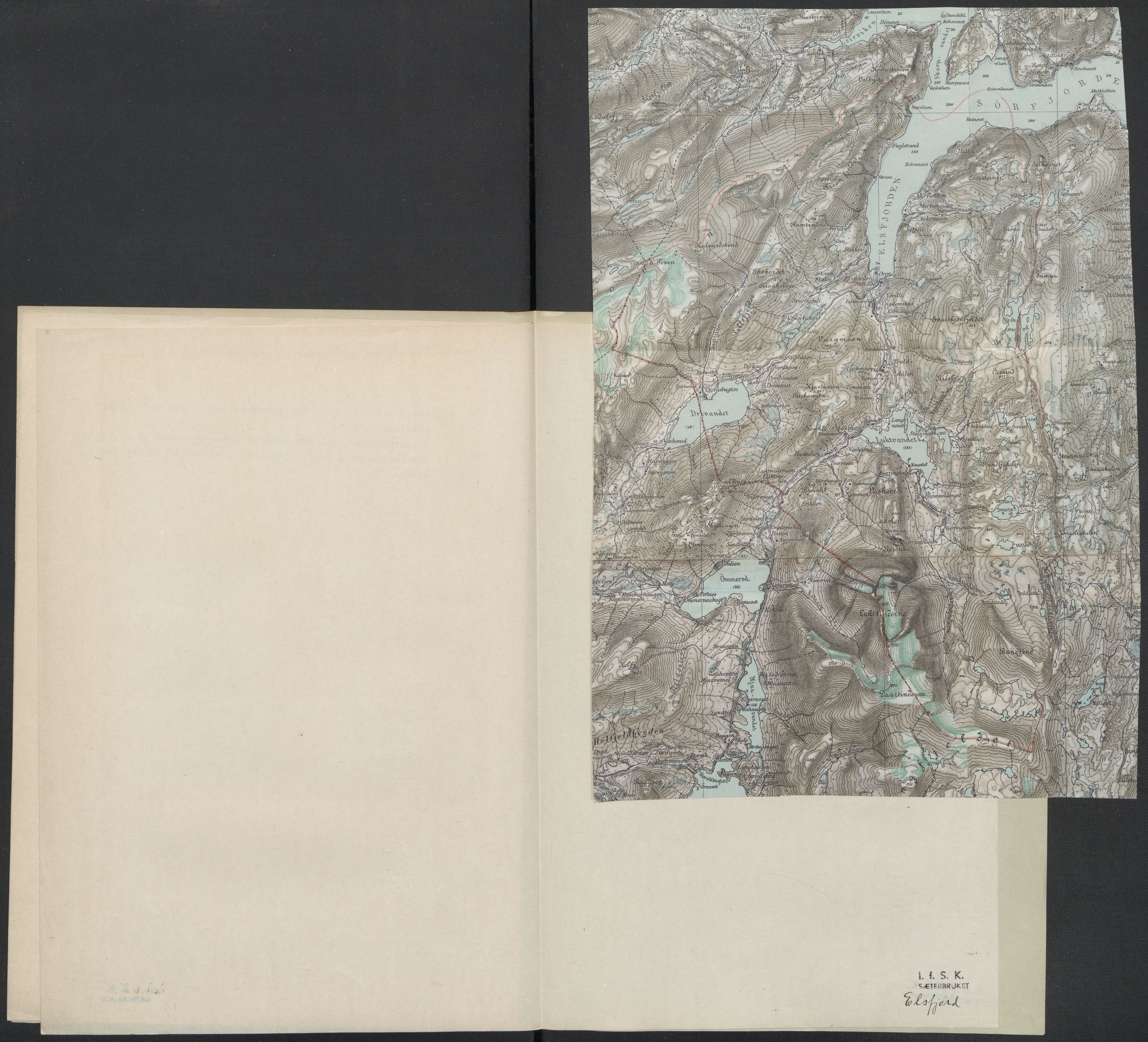 Instituttet for sammenlignende kulturforskning, AV/RA-PA-0424/F/Fc/L0016/0002: Eske B16: / Nordland (perm XLVII), 1932-1936