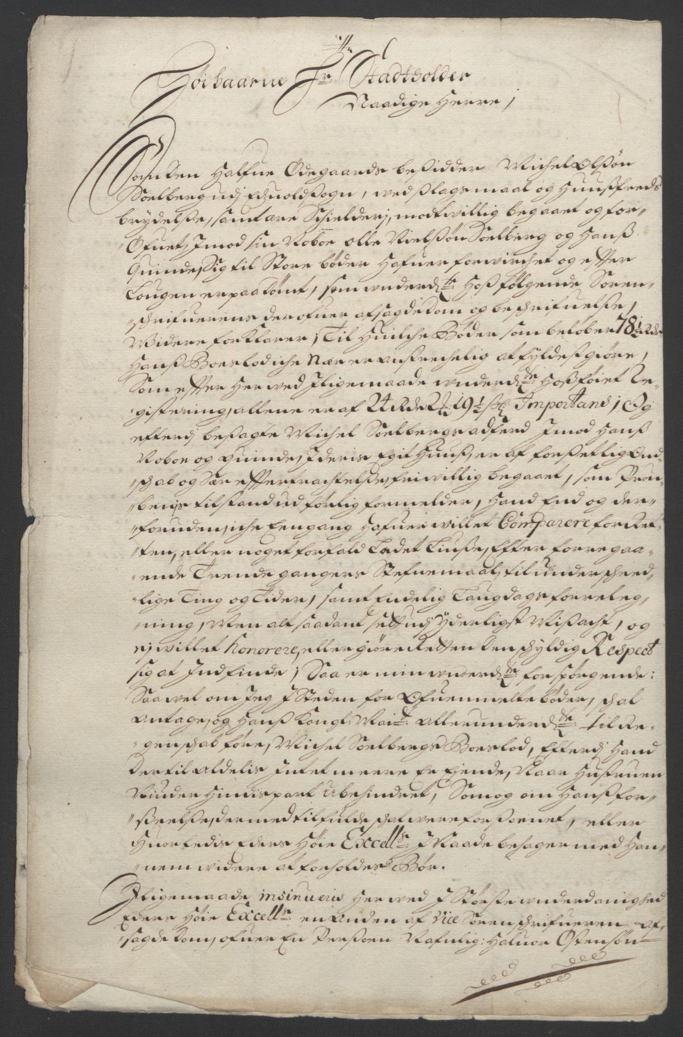 Rentekammeret inntil 1814, Reviderte regnskaper, Fogderegnskap, RA/EA-4092/R12/L0706: Fogderegnskap Øvre Romerike, 1694, p. 269