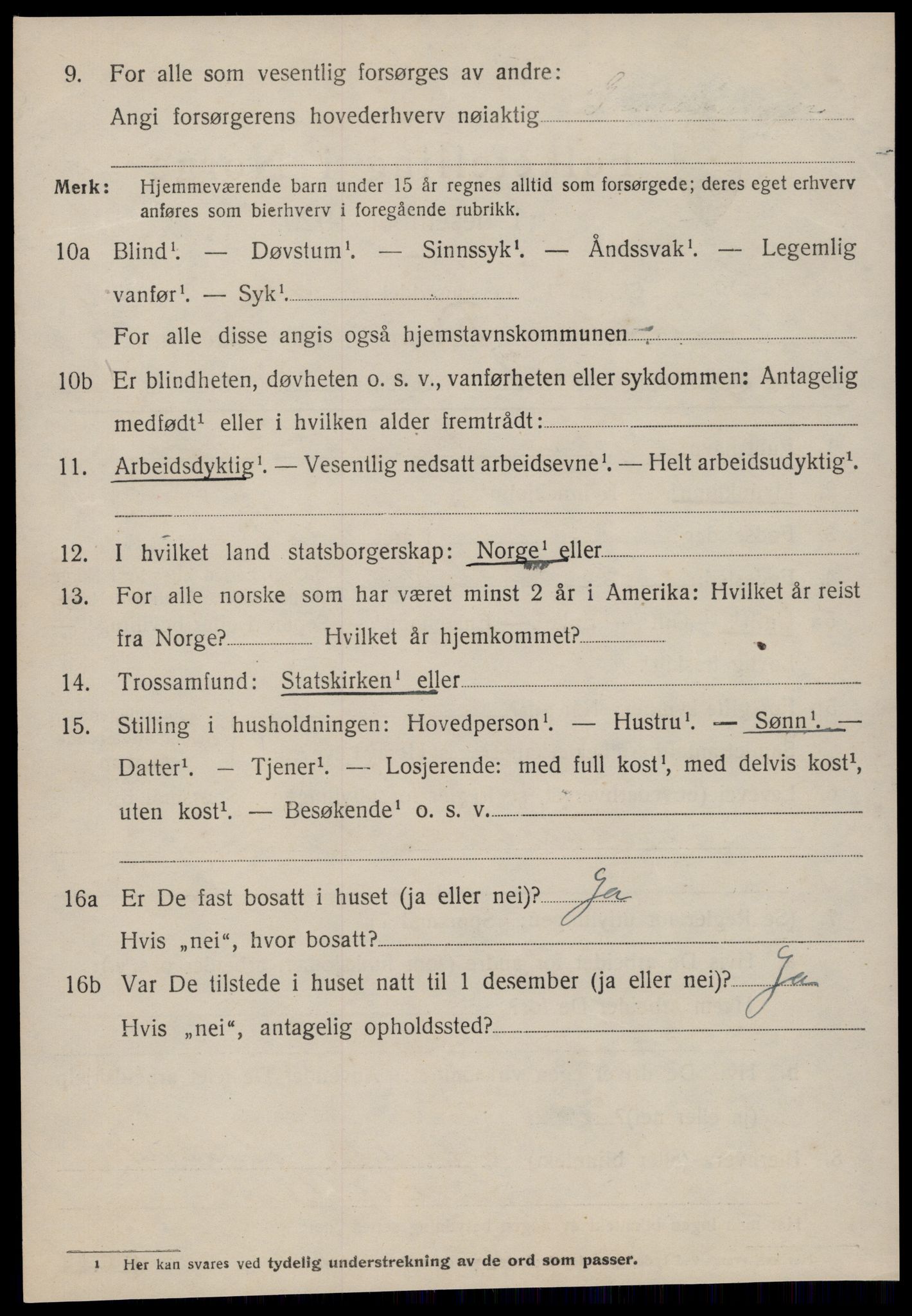 SAT, 1920 census for Frei, 1920, p. 2074