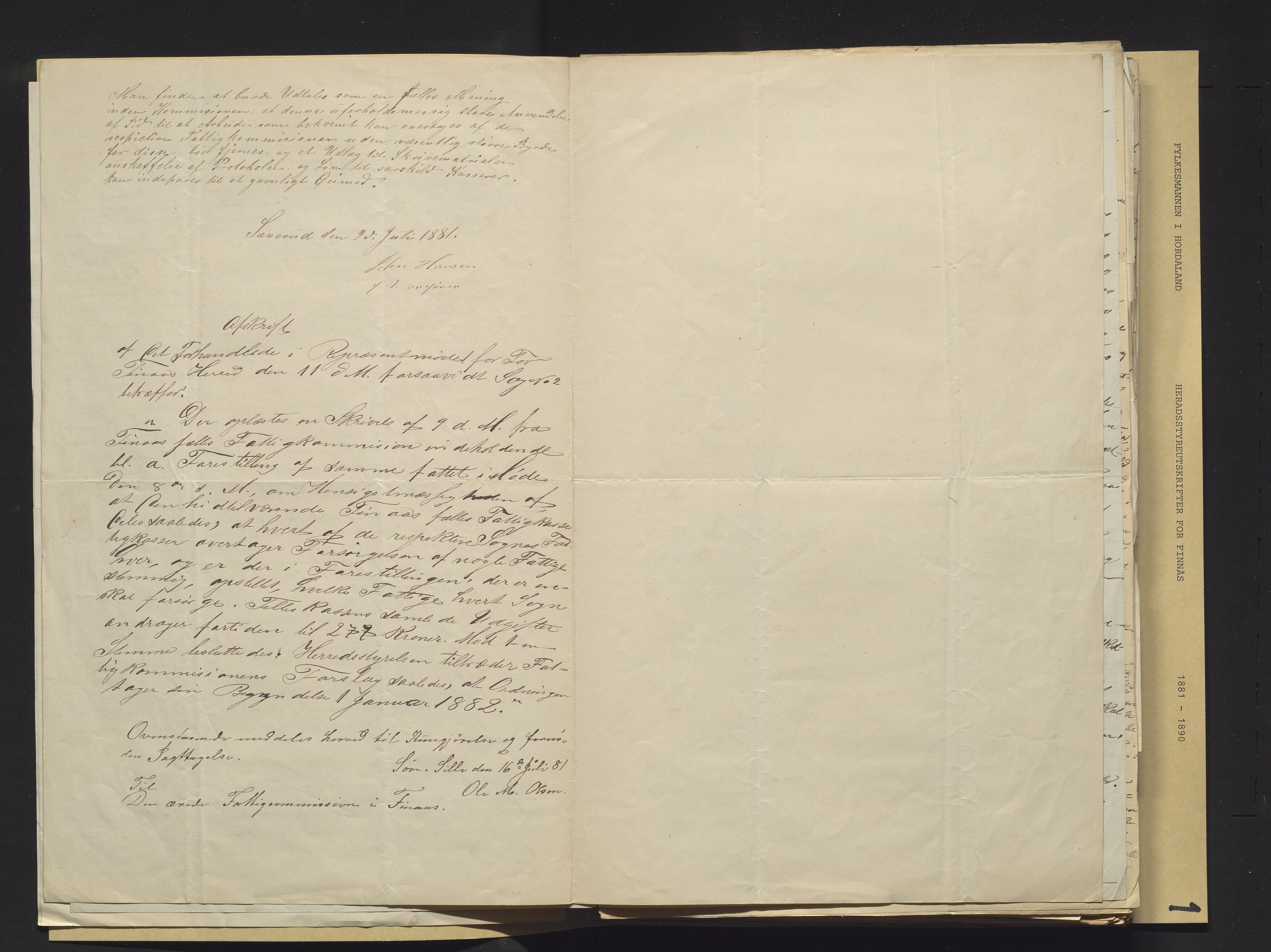 Fylkesmannen i Hordaland , AV/SAB-A-3601/1/03/03D/L0024: Heradsstyreutskrifter, 1881-1925, p. 13