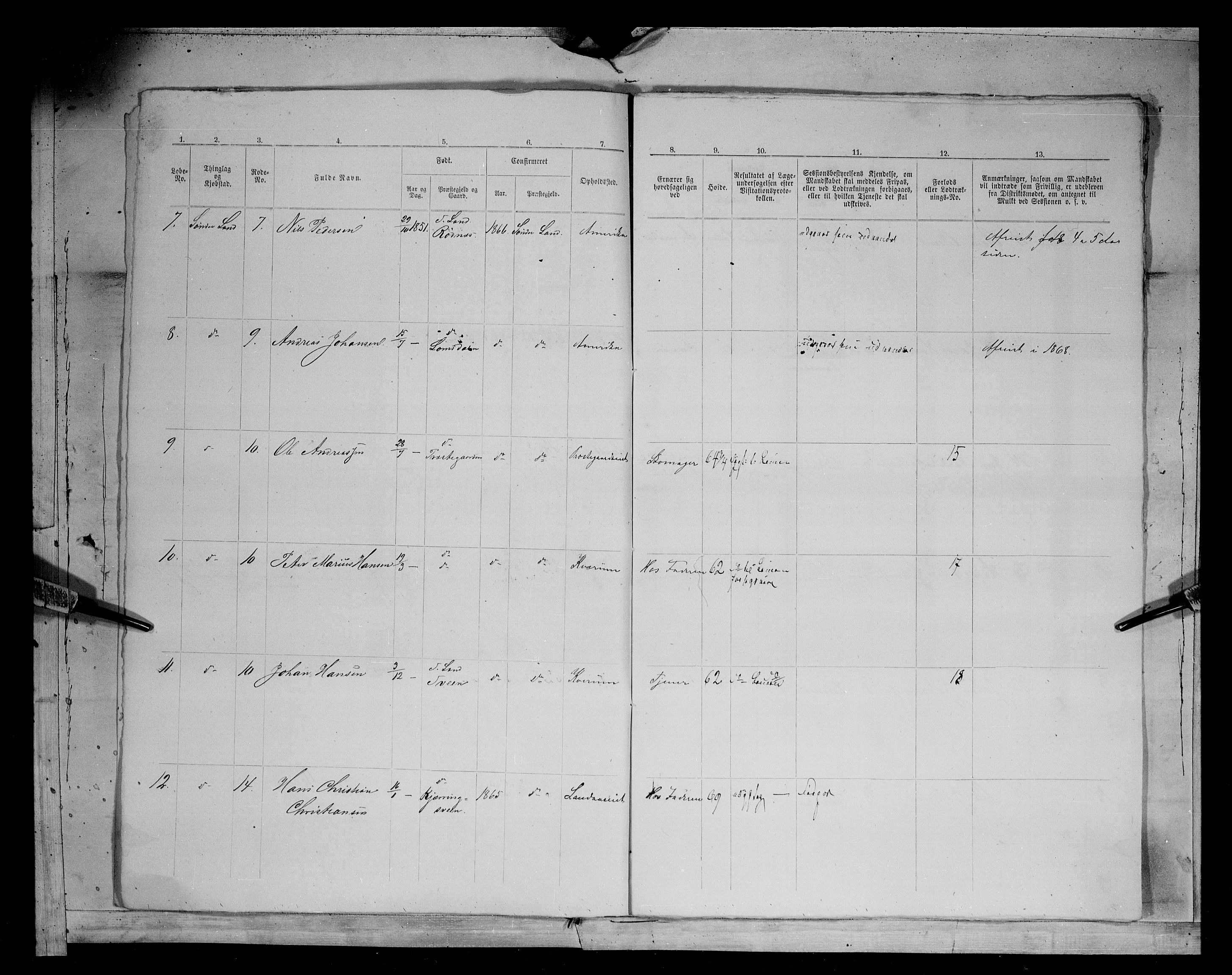 Fylkesmannen i Oppland, AV/SAH-FYO-002/1/K/Kg/L1167: Søndre og Nordre Land, Vestre Toten, 1860-1879, p. 9301