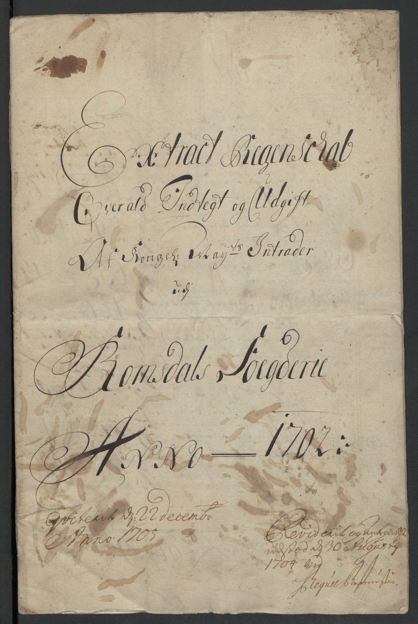 Rentekammeret inntil 1814, Reviderte regnskaper, Fogderegnskap, RA/EA-4092/R55/L3655: Fogderegnskap Romsdal, 1701-1702, p. 175