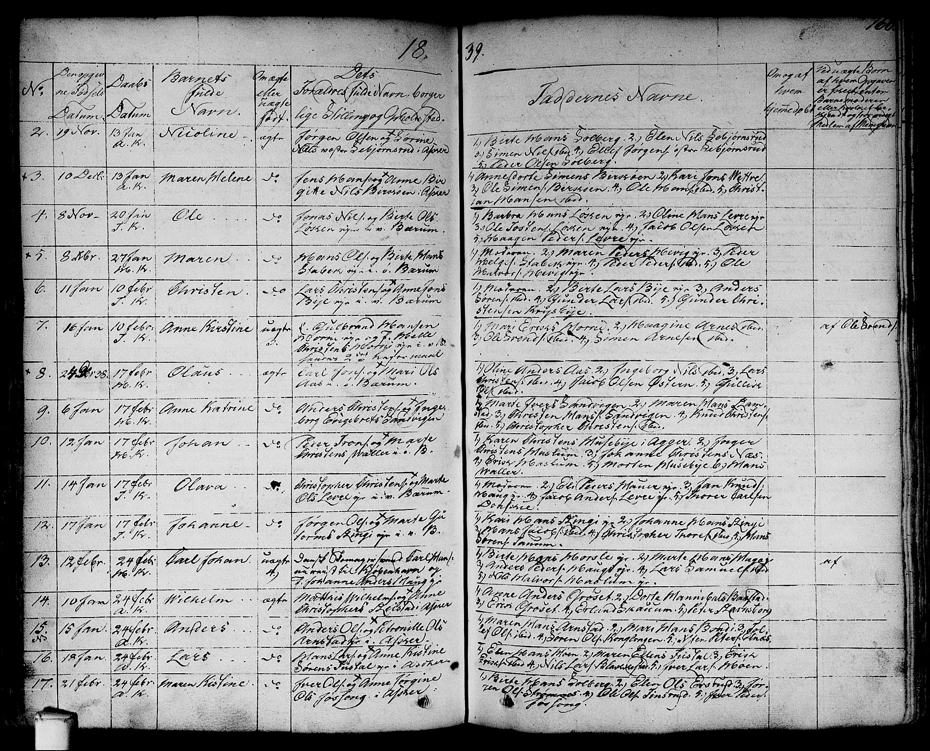 Asker prestekontor Kirkebøker, SAO/A-10256a/F/Fa/L0007: Parish register (official) no. I 7, 1825-1864, p. 166
