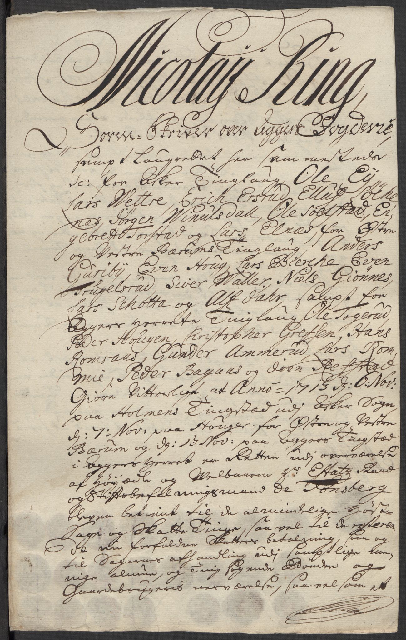 Rentekammeret inntil 1814, Reviderte regnskaper, Fogderegnskap, RA/EA-4092/R10/L0451: Fogderegnskap Aker og Follo, 1713-1714, p. 83