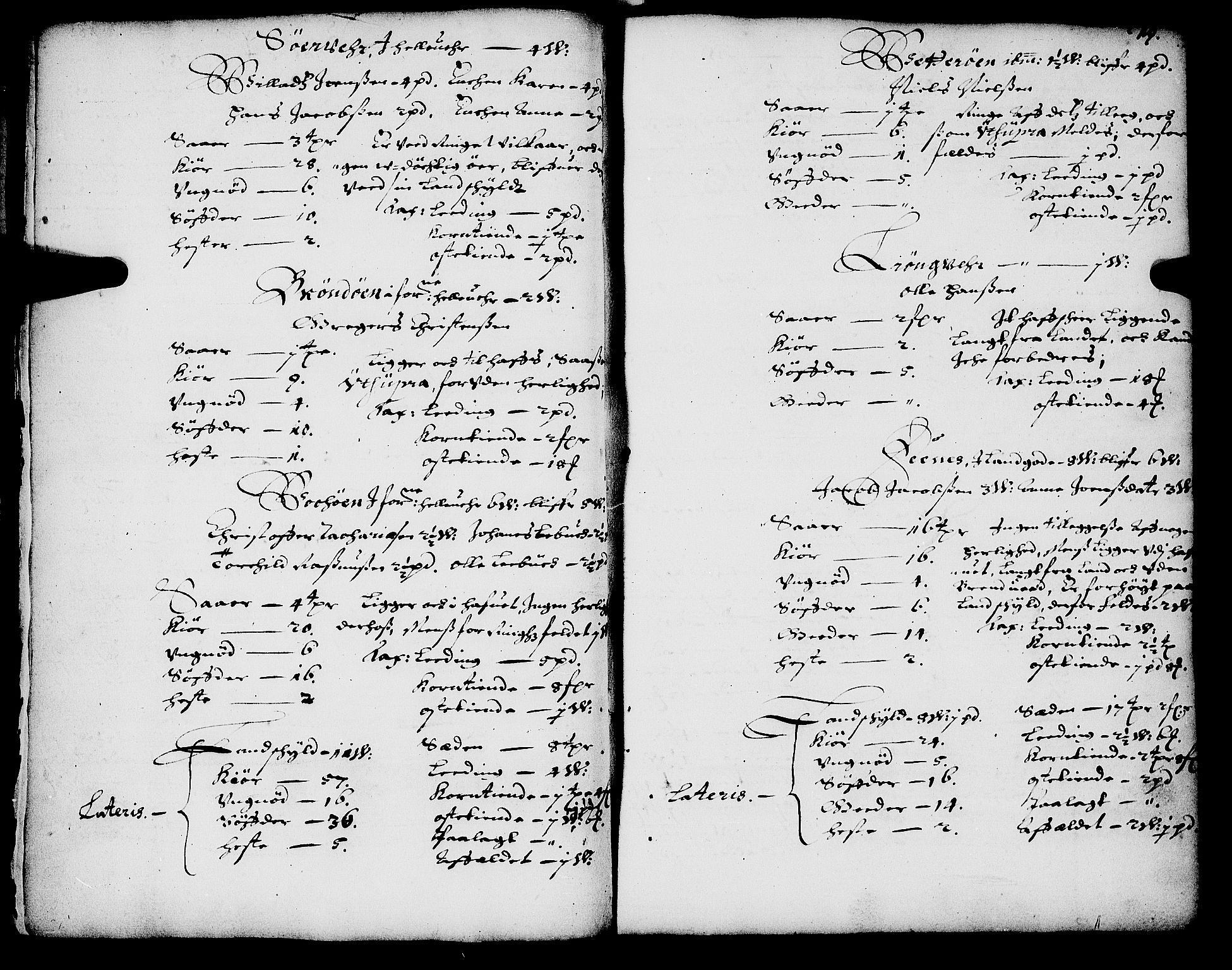 Rentekammeret inntil 1814, Realistisk ordnet avdeling, AV/RA-EA-4070/N/Nb/Nba/L0058: Salten fogderi, 1666-1667, p. 18b-19a