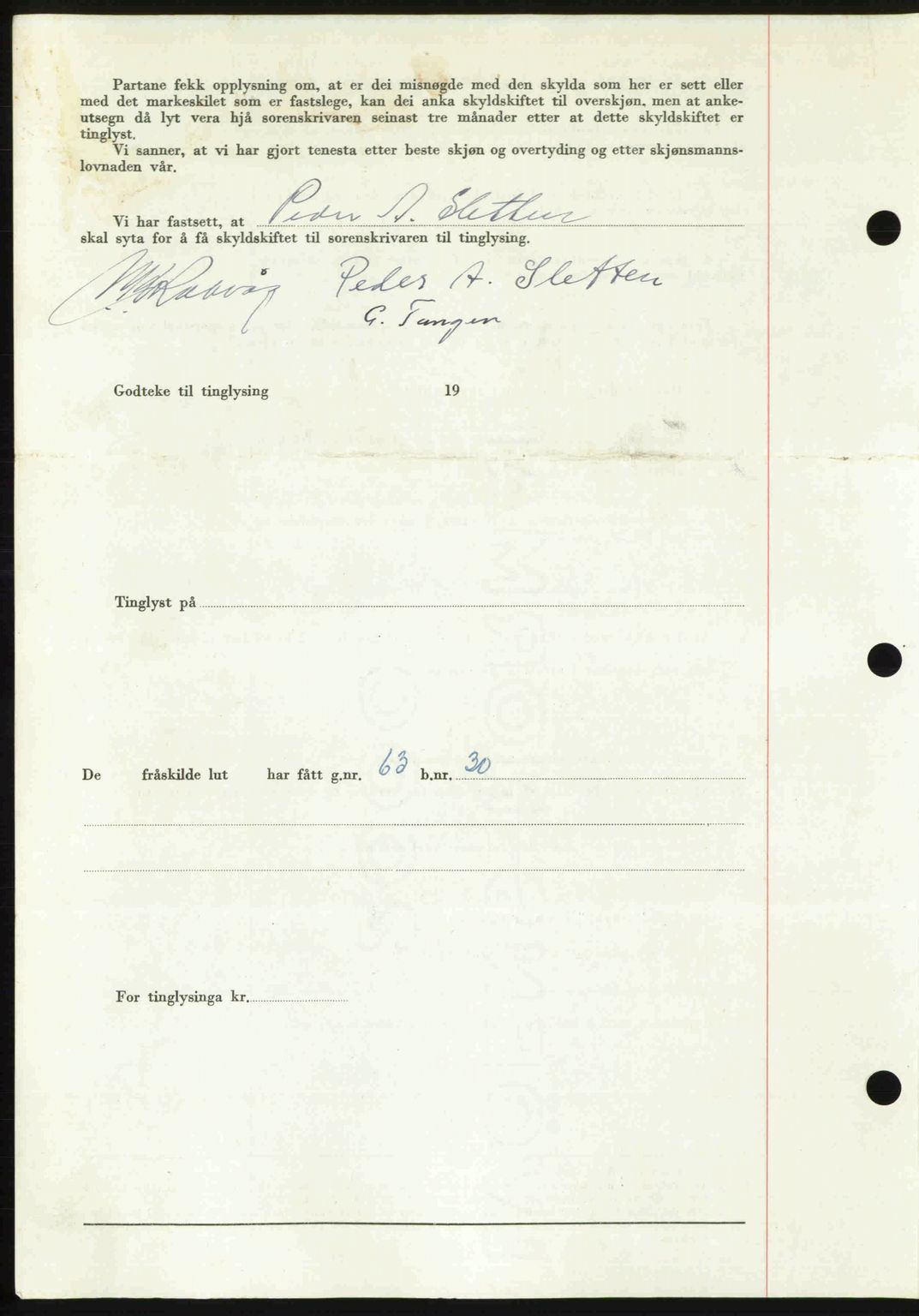 Romsdal sorenskriveri, AV/SAT-A-4149/1/2/2C: Mortgage book no. A35, 1950-1950, Diary no: : 3905/1950