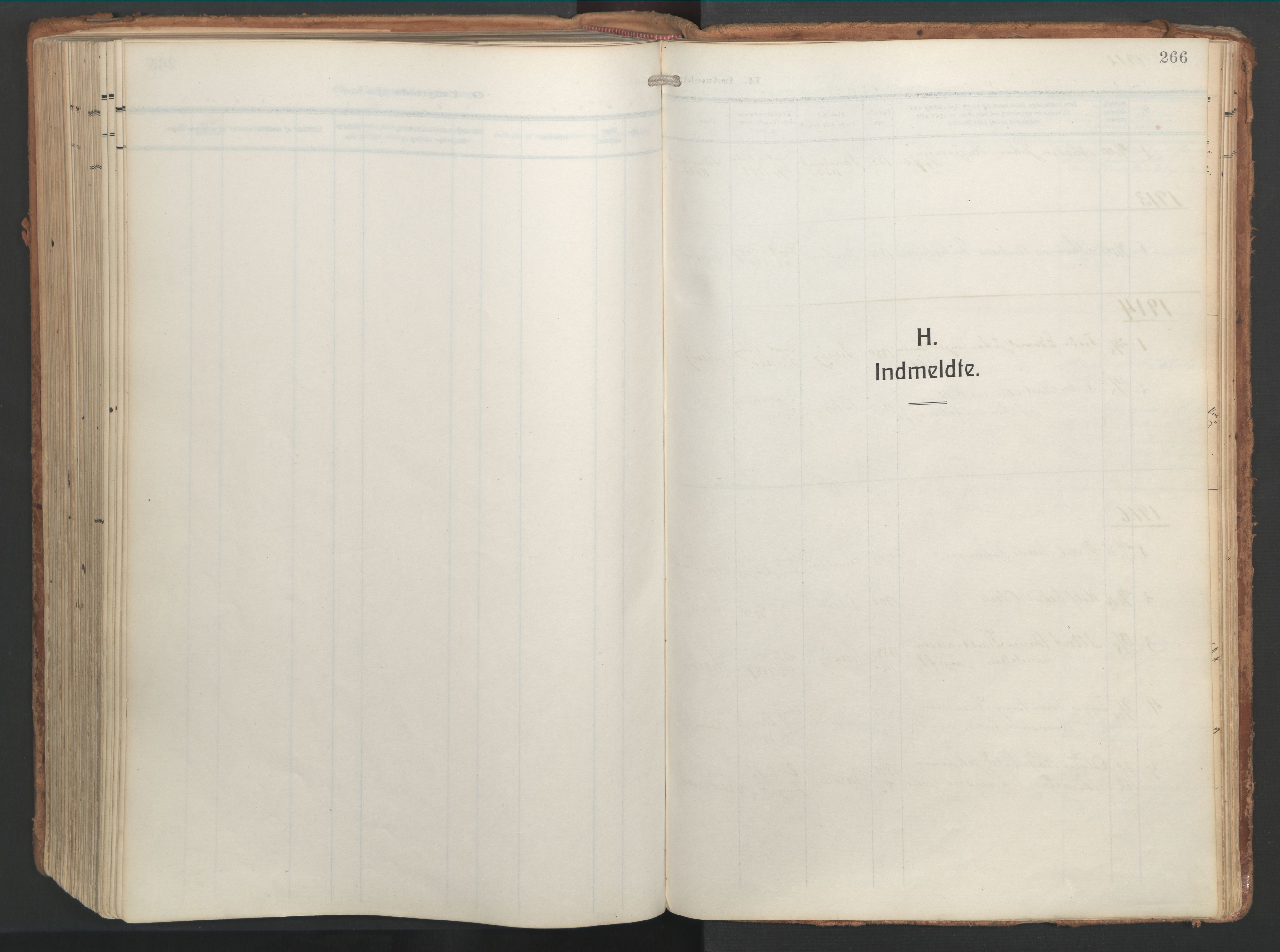 Ministerialprotokoller, klokkerbøker og fødselsregistre - Nordland, SAT/A-1459/841/L0614: Parish register (official) no. 841A17, 1911-1925, p. 266
