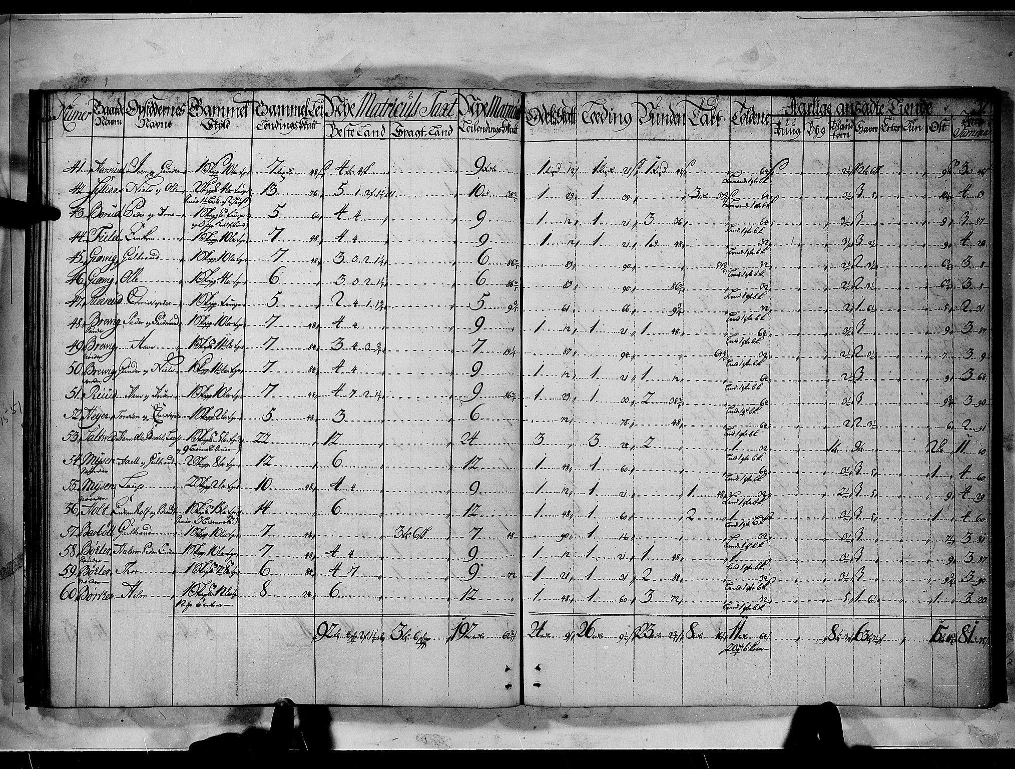 Rentekammeret inntil 1814, Realistisk ordnet avdeling, AV/RA-EA-4070/N/Nb/Nbf/L0092: Nedre Romerike matrikkelprotokoll, 1723, p. 30b-31a