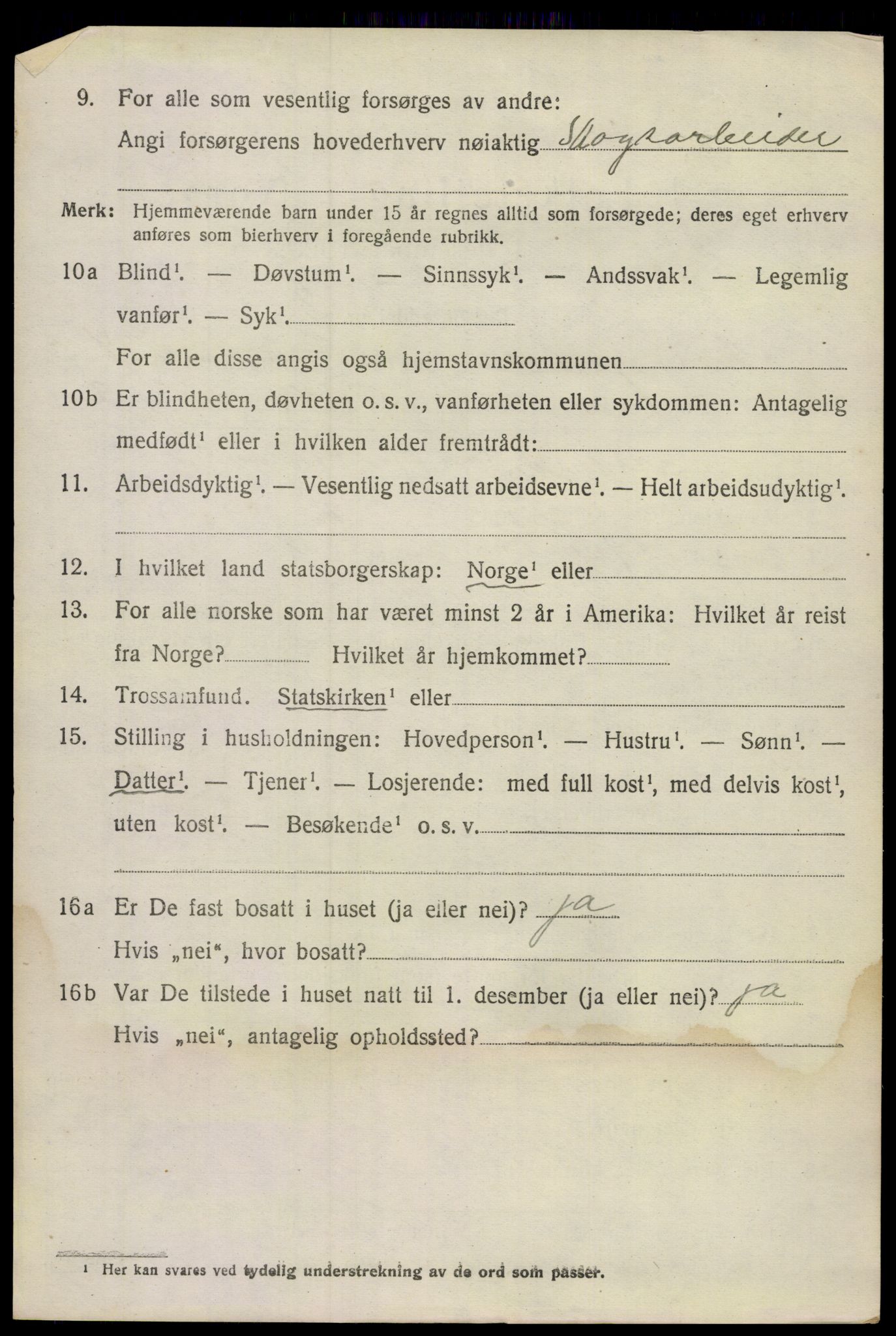 SAKO, 1920 census for Drangedal, 1920, p. 3682