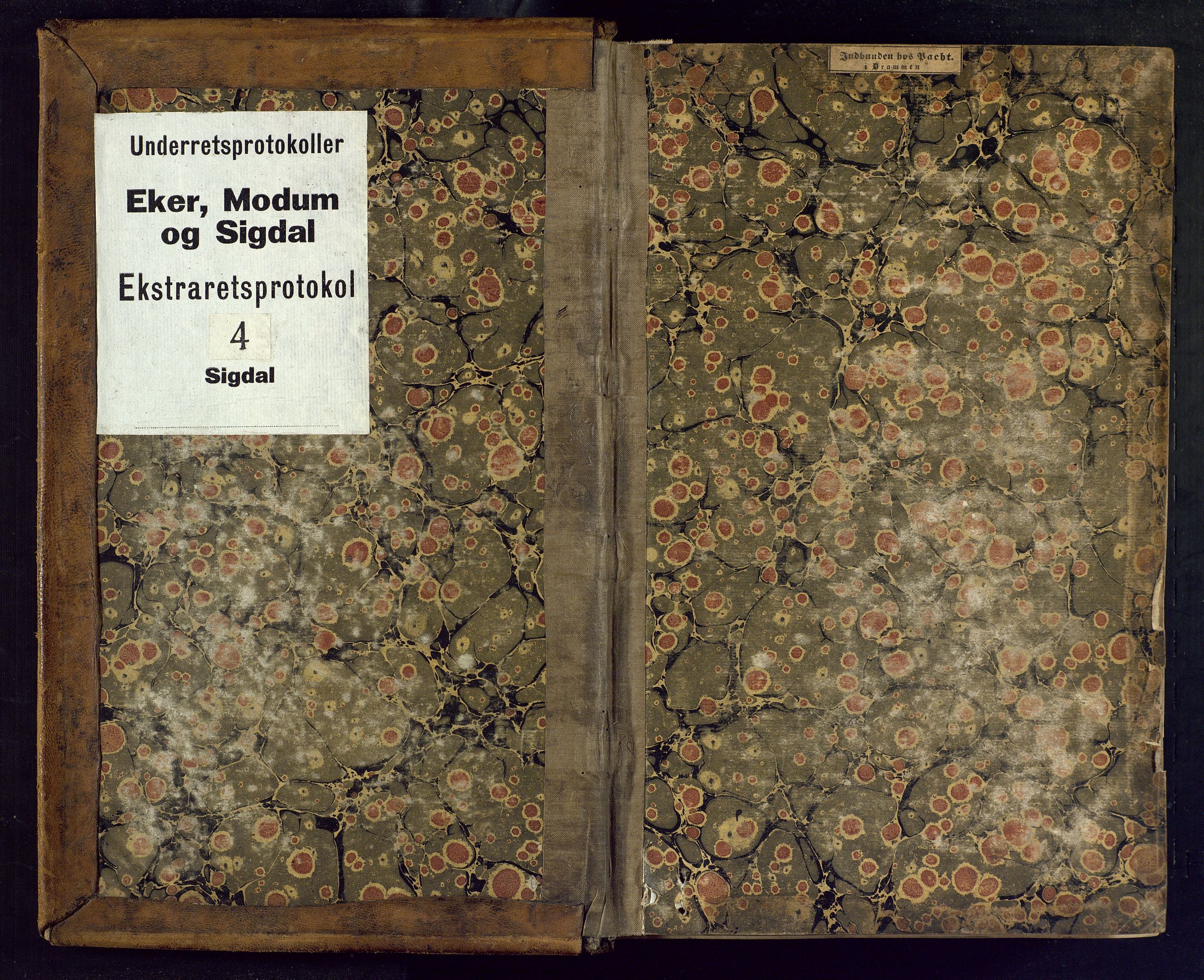 Eiker, Modum og Sigdal sorenskriveri, SAKO/A-123/F/Fc/L0013: Ekstrarettsprotokoll - Sigdal, 1841-1848