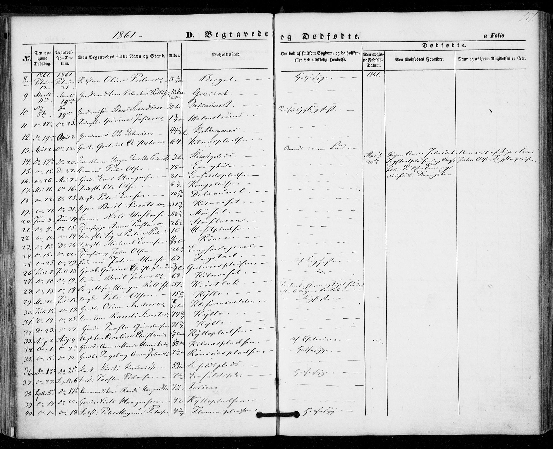 Ministerialprotokoller, klokkerbøker og fødselsregistre - Nord-Trøndelag, SAT/A-1458/703/L0028: Parish register (official) no. 703A01, 1850-1862, p. 151