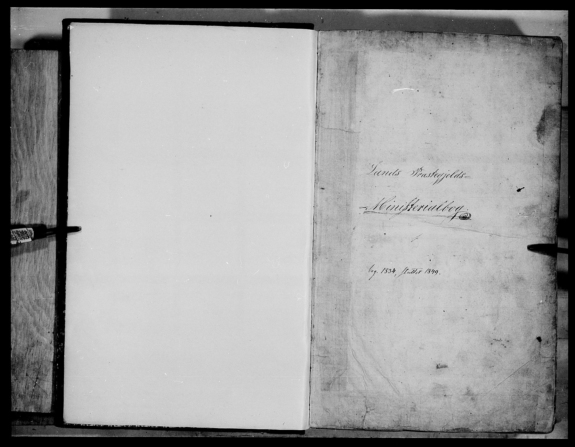 Land prestekontor, SAH/PREST-120/H/Ha/Hab/L0002: Parish register (copy) no. 2, 1833-1849