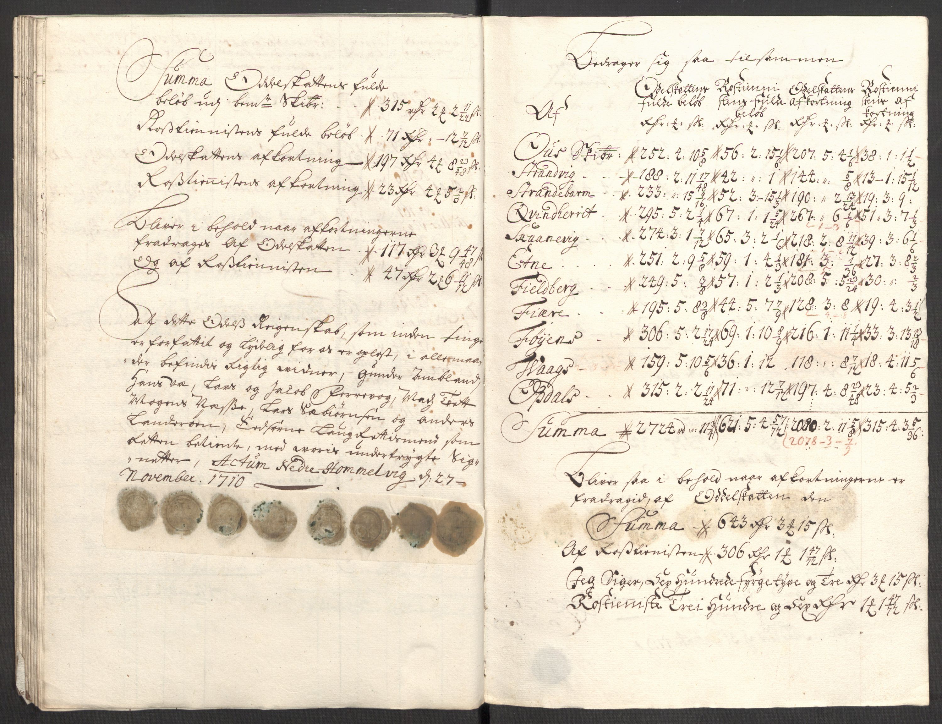 Rentekammeret inntil 1814, Reviderte regnskaper, Fogderegnskap, RA/EA-4092/R48/L2986: Fogderegnskap Sunnhordland og Hardanger, 1709-1710, p. 466