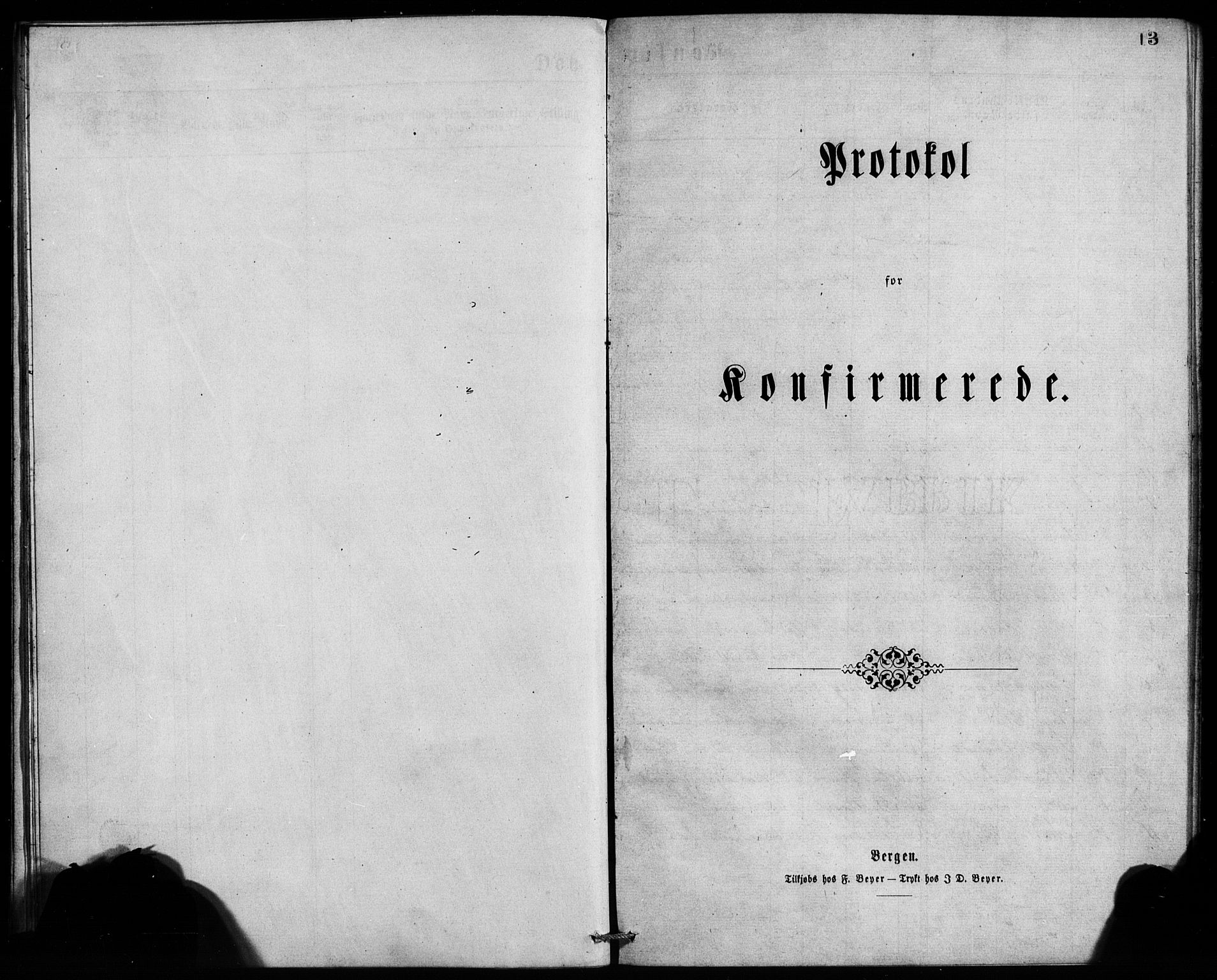 Austevoll Sokneprestembete, SAB/A-74201/H/Hab: Parish register (copy) no. A 1, 1877-1879, p. 13