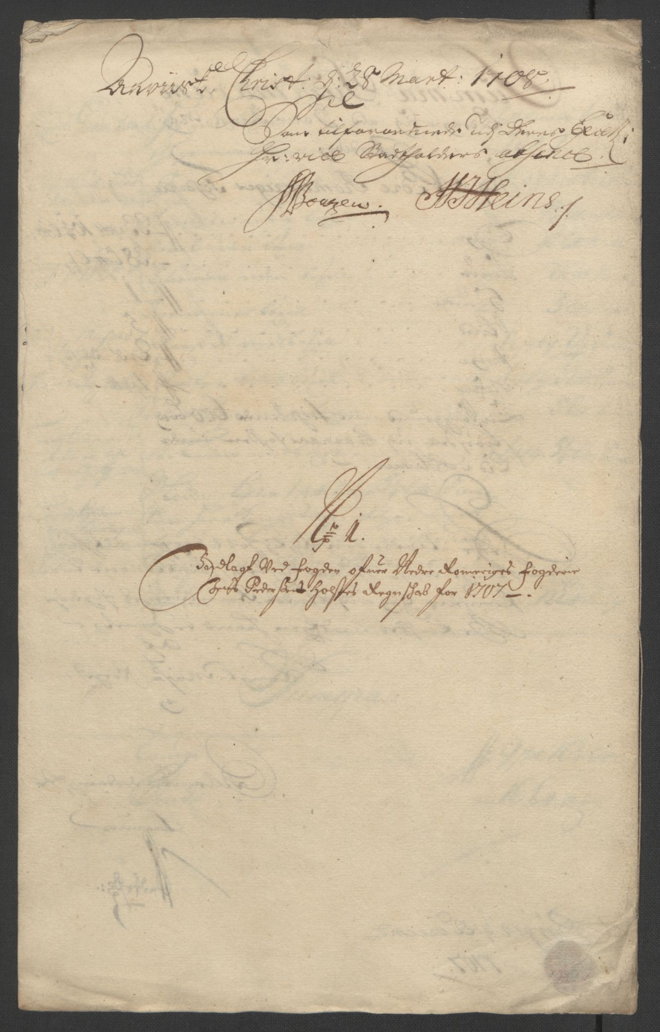 Rentekammeret inntil 1814, Reviderte regnskaper, Fogderegnskap, AV/RA-EA-4092/R11/L0590: Fogderegnskap Nedre Romerike, 1706-1707, p. 239