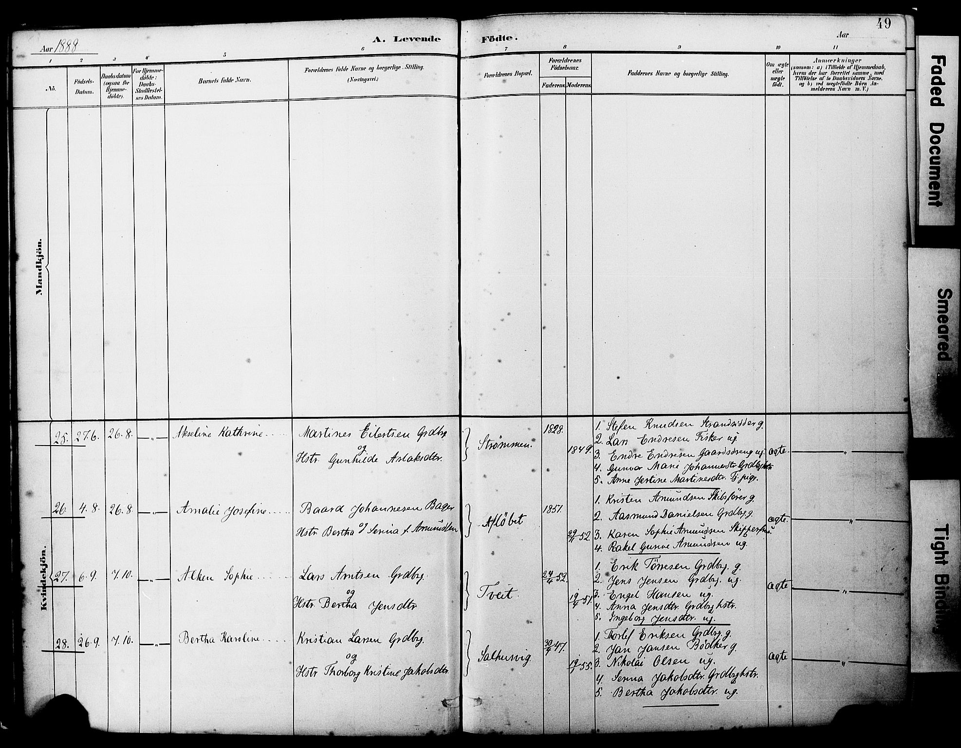 Sveio Sokneprestembete, AV/SAB-A-78501/H/Haa: Parish register (official) no. B 2, 1883-1894, p. 49