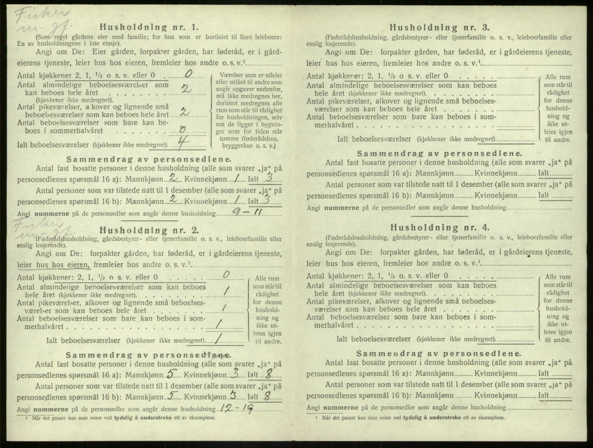 SAB, 1920 census for Kinn, 1920, p. 657