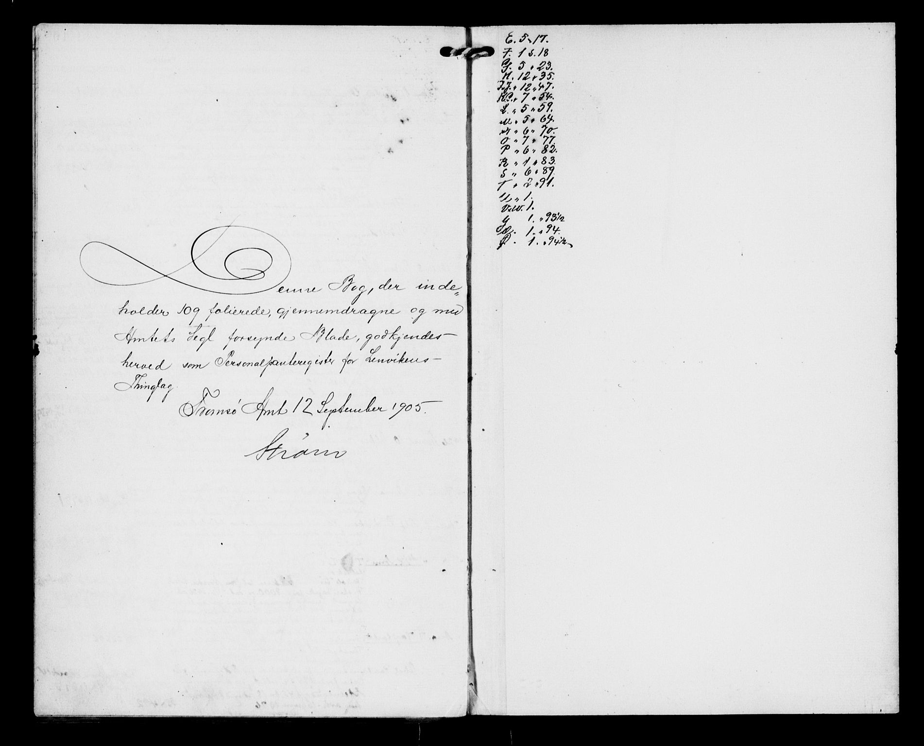 Malangen sorenskriveri, SATØ/SATØ-0051/1/G/Gd/L0033PR: Mortgage register no. 33, 1906-1926