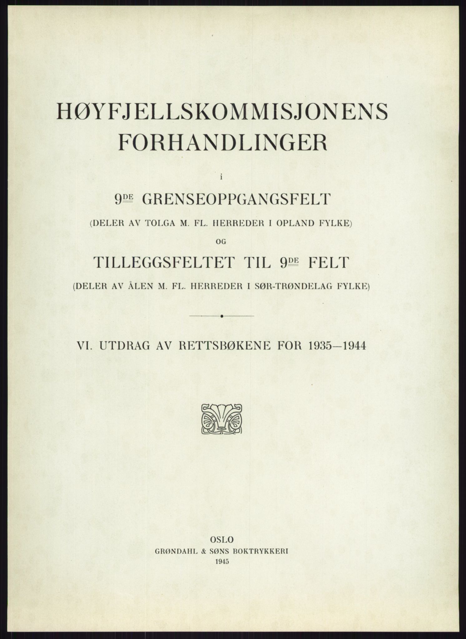 Høyfjellskommisjonen, AV/RA-S-1546/X/Xa/L0001: Nr. 1-33, 1909-1953, p. 4404