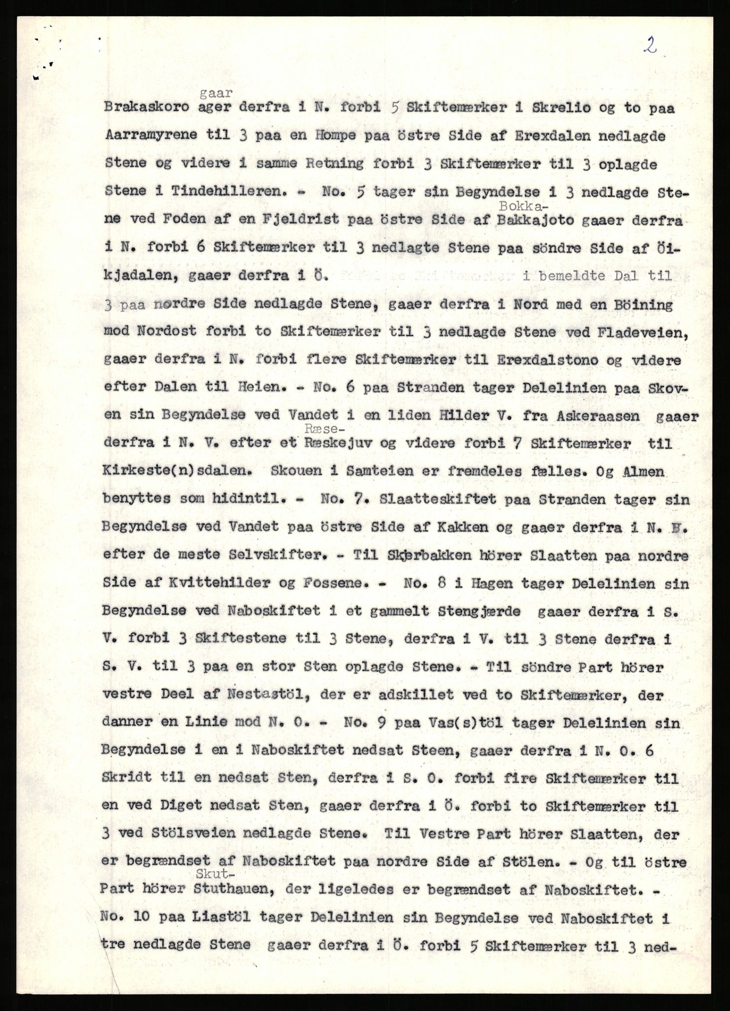 Statsarkivet i Stavanger, SAST/A-101971/03/Y/Yj/L0097: Avskrifter sortert etter gårdsnavn: Vågen - Øiestad, 1750-1930, p. 132