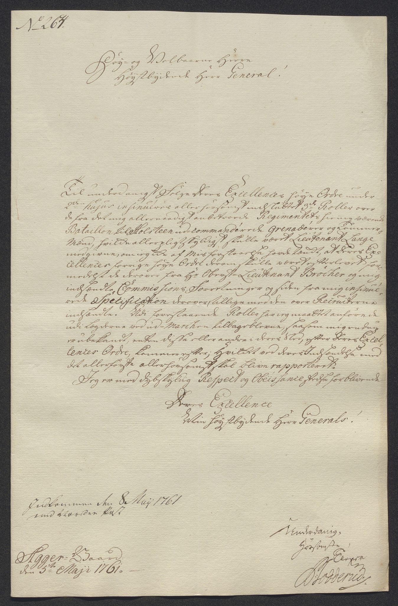 Kommanderende general (KG I) med Det norske krigsdirektorium, AV/RA-EA-5419/E/Ec/L0021: Ruller over nedkommanderte mannskap, 1758-1762, p. 529