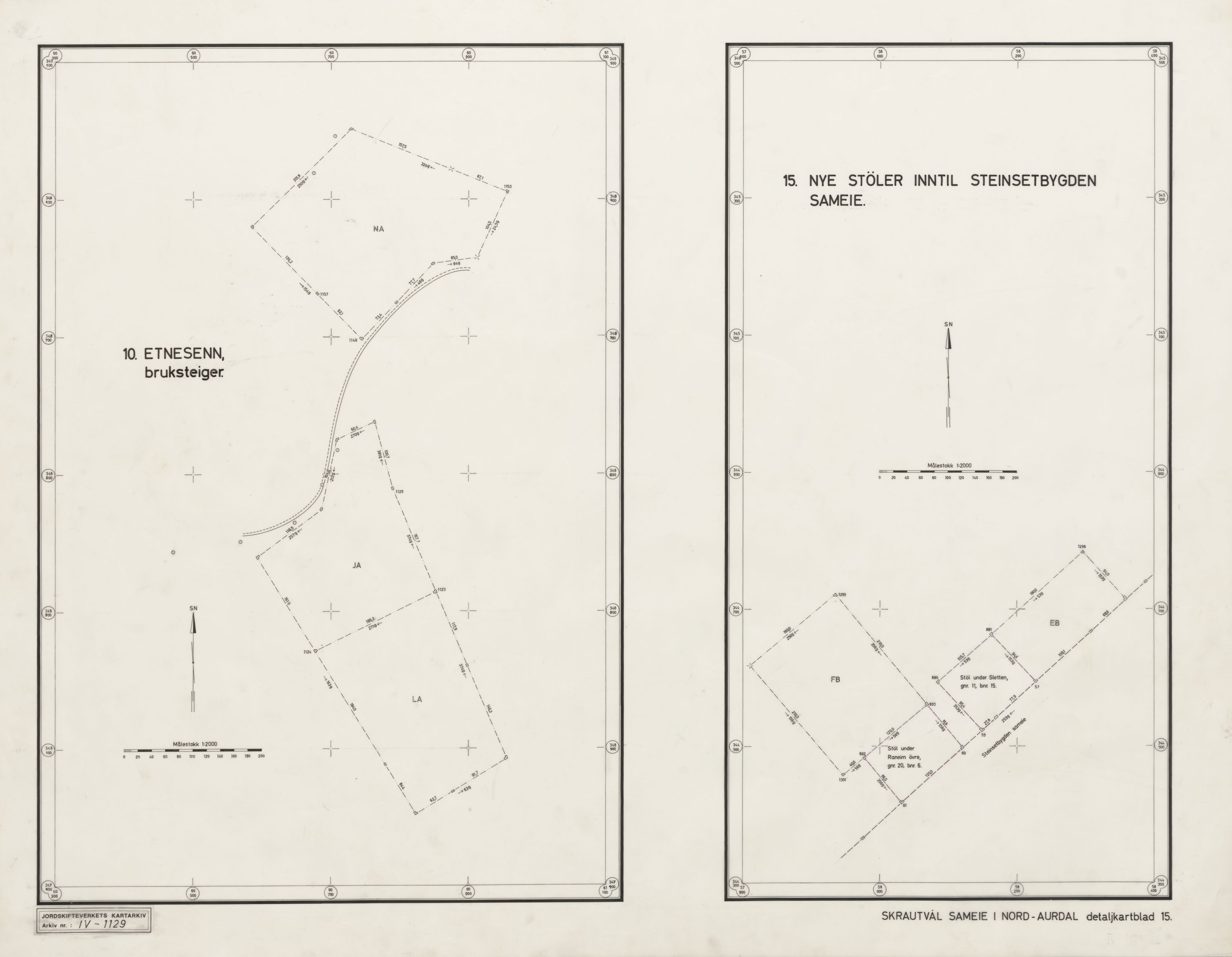 Jordskifteverkets kartarkiv, RA/S-3929/T, 1859-1988, p. 1452
