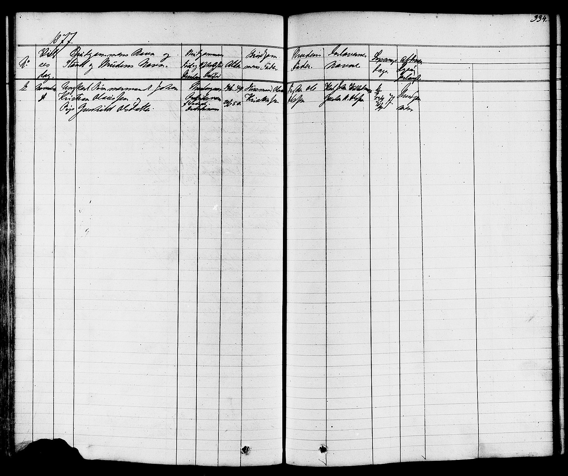 Stavern kirkebøker, AV/SAKO-A-318/F/Fa/L0007: Parish register (official) no. 7, 1840-1877, p. 334