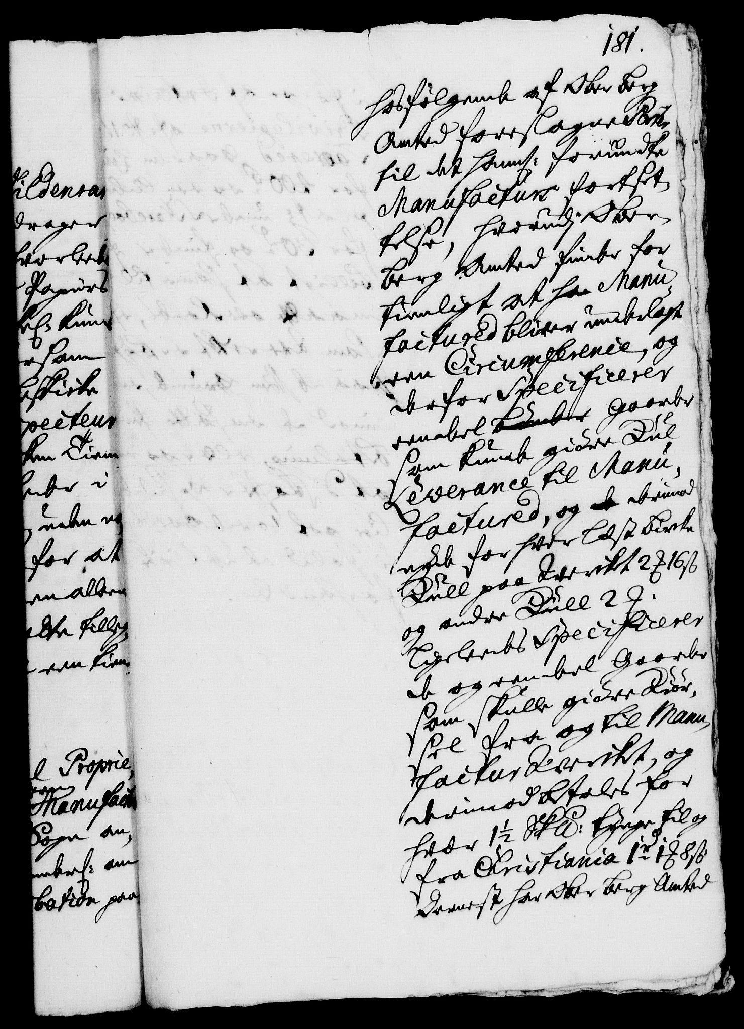 Rentekammeret, Kammerkanselliet, AV/RA-EA-3111/G/Gh/Gha/L0005: Norsk ekstraktmemorialprotokoll (merket RK 53.50), 1721-1723, p. 181