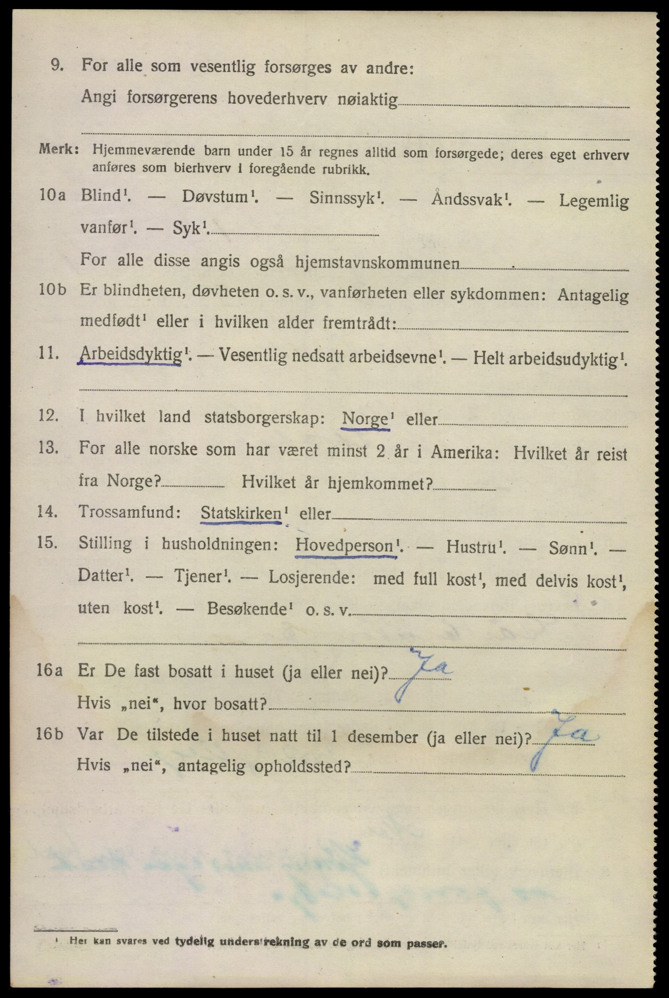 SAKO, 1920 census for Stokke, 1920, p. 2057