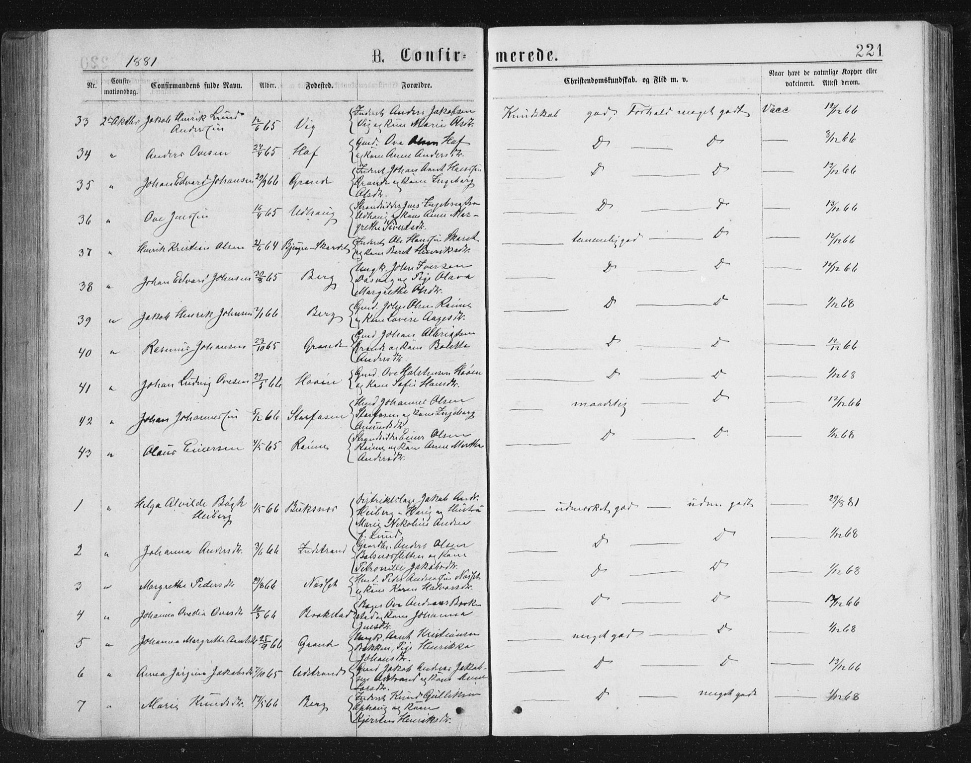 Ministerialprotokoller, klokkerbøker og fødselsregistre - Sør-Trøndelag, SAT/A-1456/659/L0745: Parish register (copy) no. 659C02, 1869-1892, p. 221