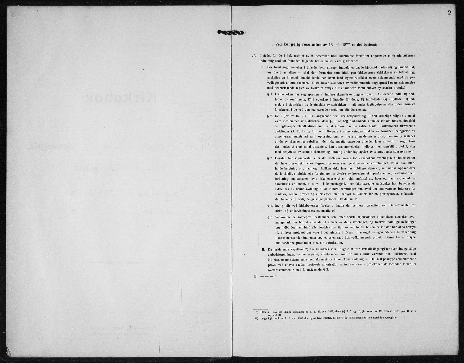 Ullensaker prestekontor Kirkebøker, AV/SAO-A-10236a/G/Gb/L0002: Parish register (copy) no. II 2, 1917-1941, p. 2