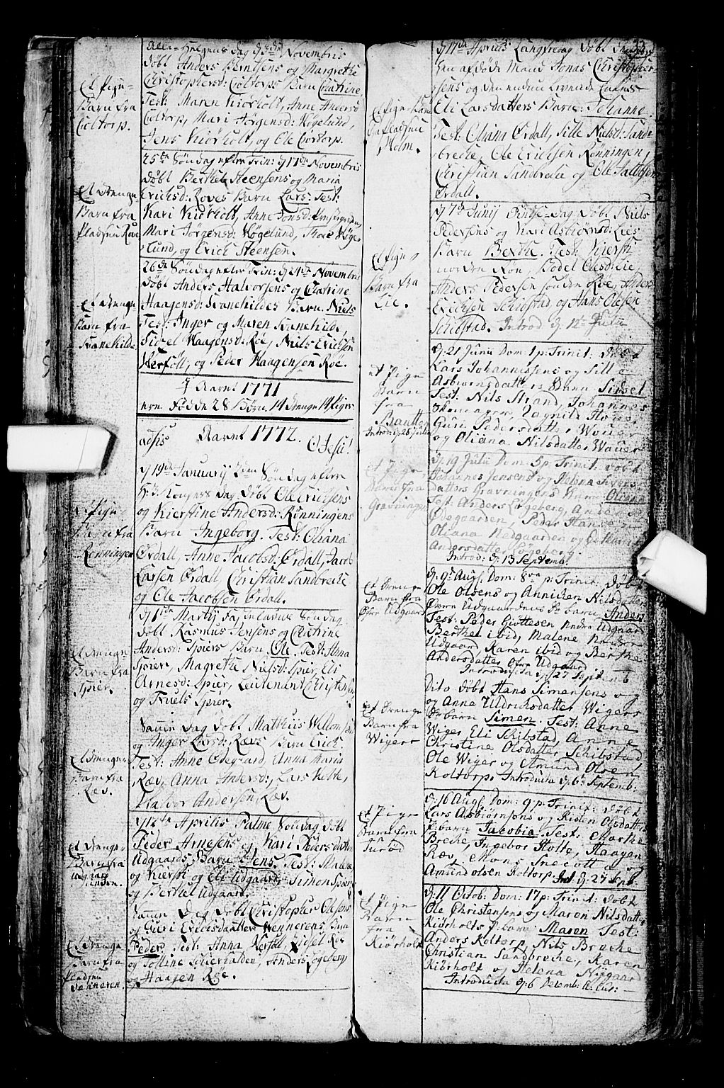 Hvaler prestekontor Kirkebøker, AV/SAO-A-2001/F/Fa/L0003: Parish register (official) no. I 3, 1758-1796, p. 33