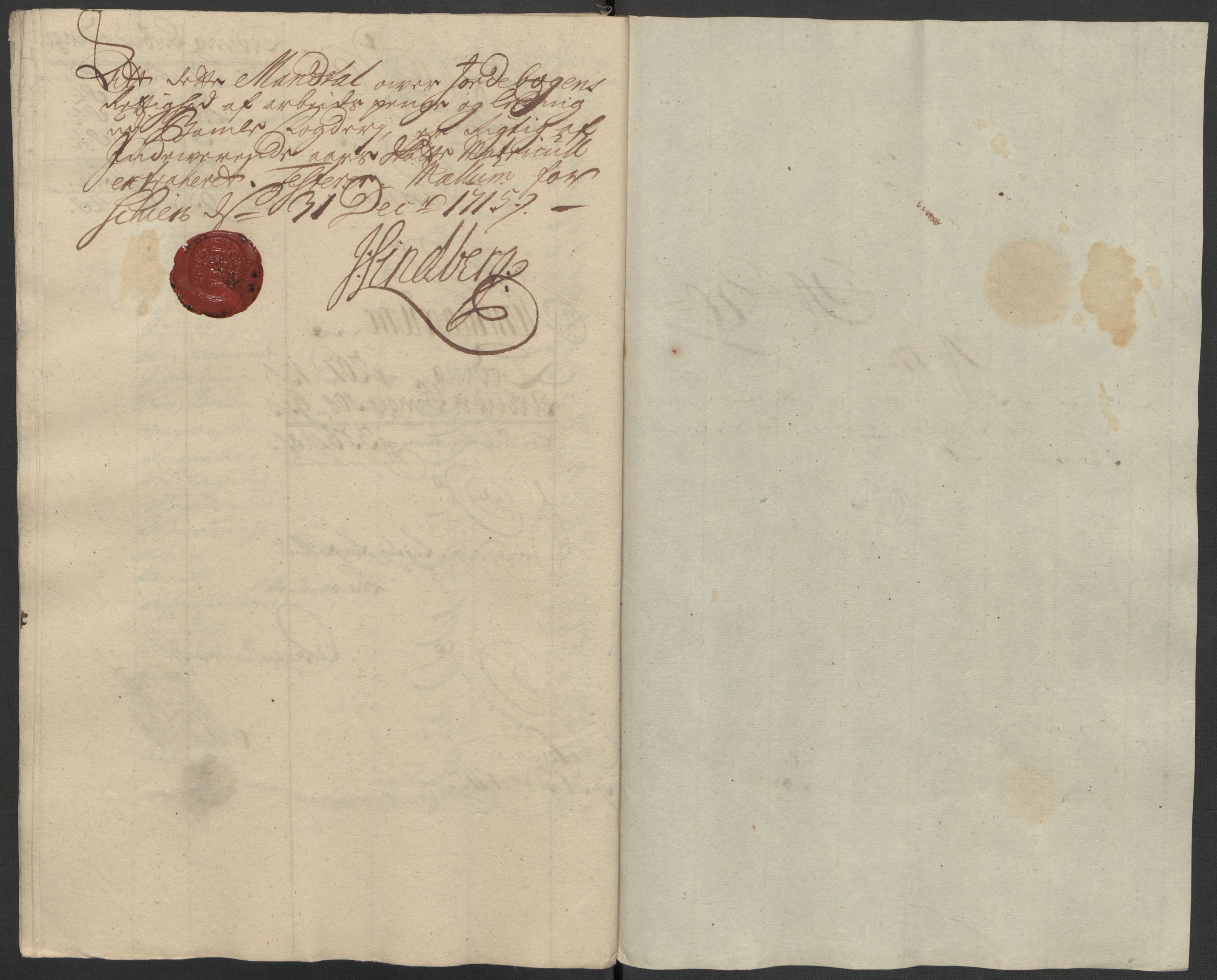 Rentekammeret inntil 1814, Reviderte regnskaper, Fogderegnskap, AV/RA-EA-4092/R36/L2127: Fogderegnskap Øvre og Nedre Telemark og Bamble, 1715, p. 216