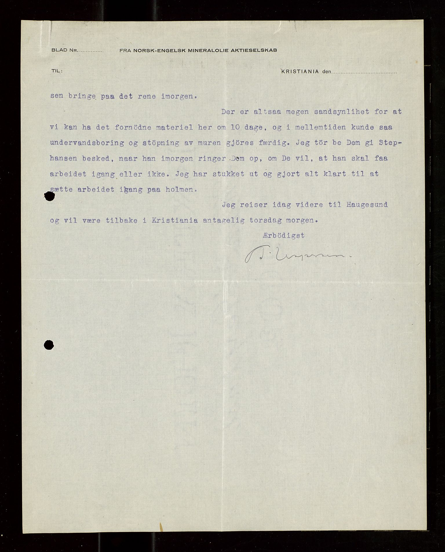 Pa 1521 - A/S Norske Shell, AV/SAST-A-101915/E/Ea/Eaa/L0021: Sjefskorrespondanse, 1918, p. 96