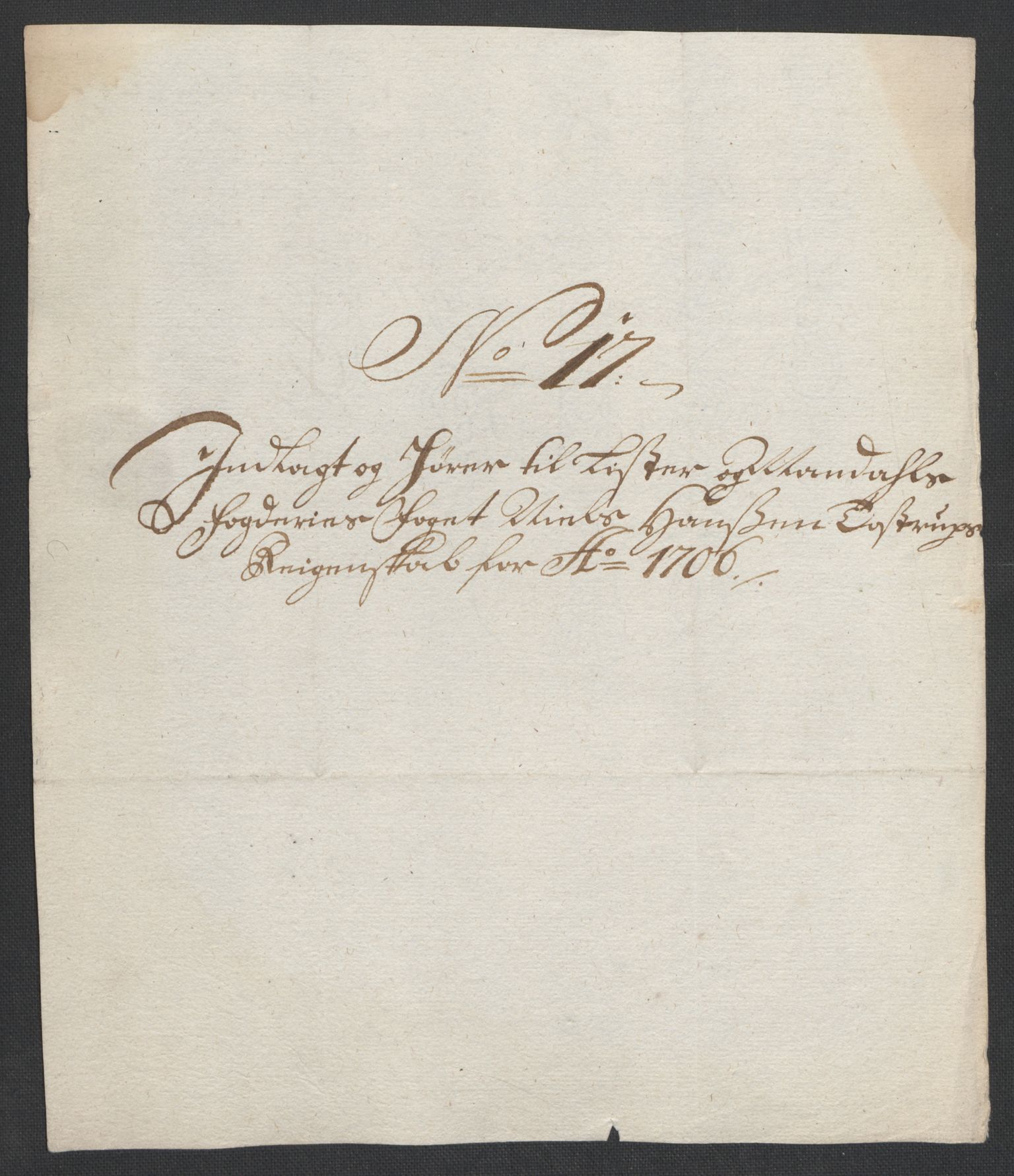 Rentekammeret inntil 1814, Reviderte regnskaper, Fogderegnskap, AV/RA-EA-4092/R43/L2551: Fogderegnskap Lista og Mandal, 1705-1709, p. 317