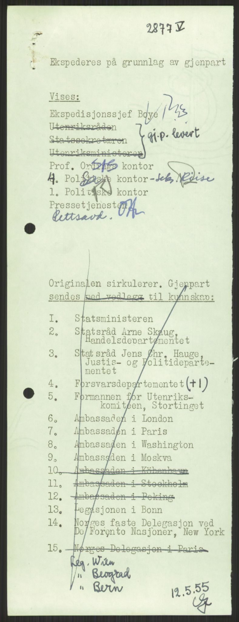 Utenriksdepartementet, RA/S-2259, 1951-1959, p. 477