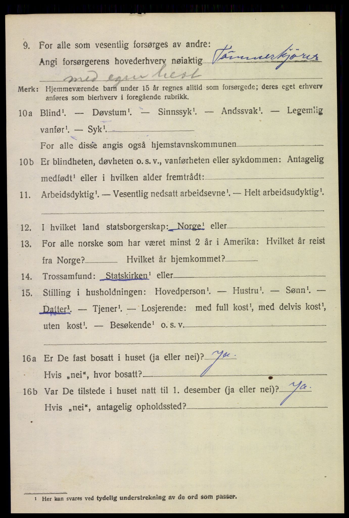 SAH, 1920 census for Eidskog, 1920, p. 2790