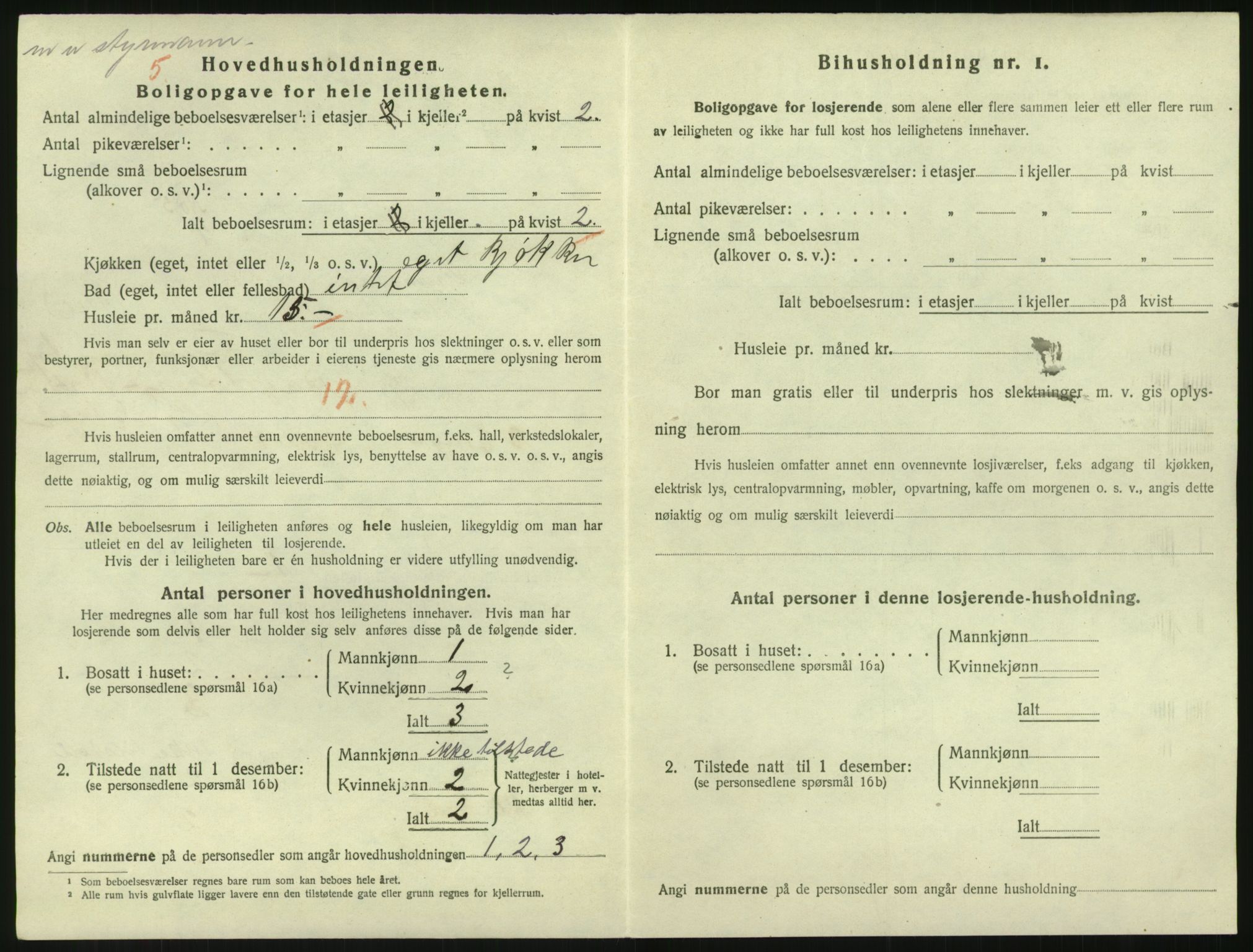 SAK, 1920 census for Grimstad, 1920, p. 1270