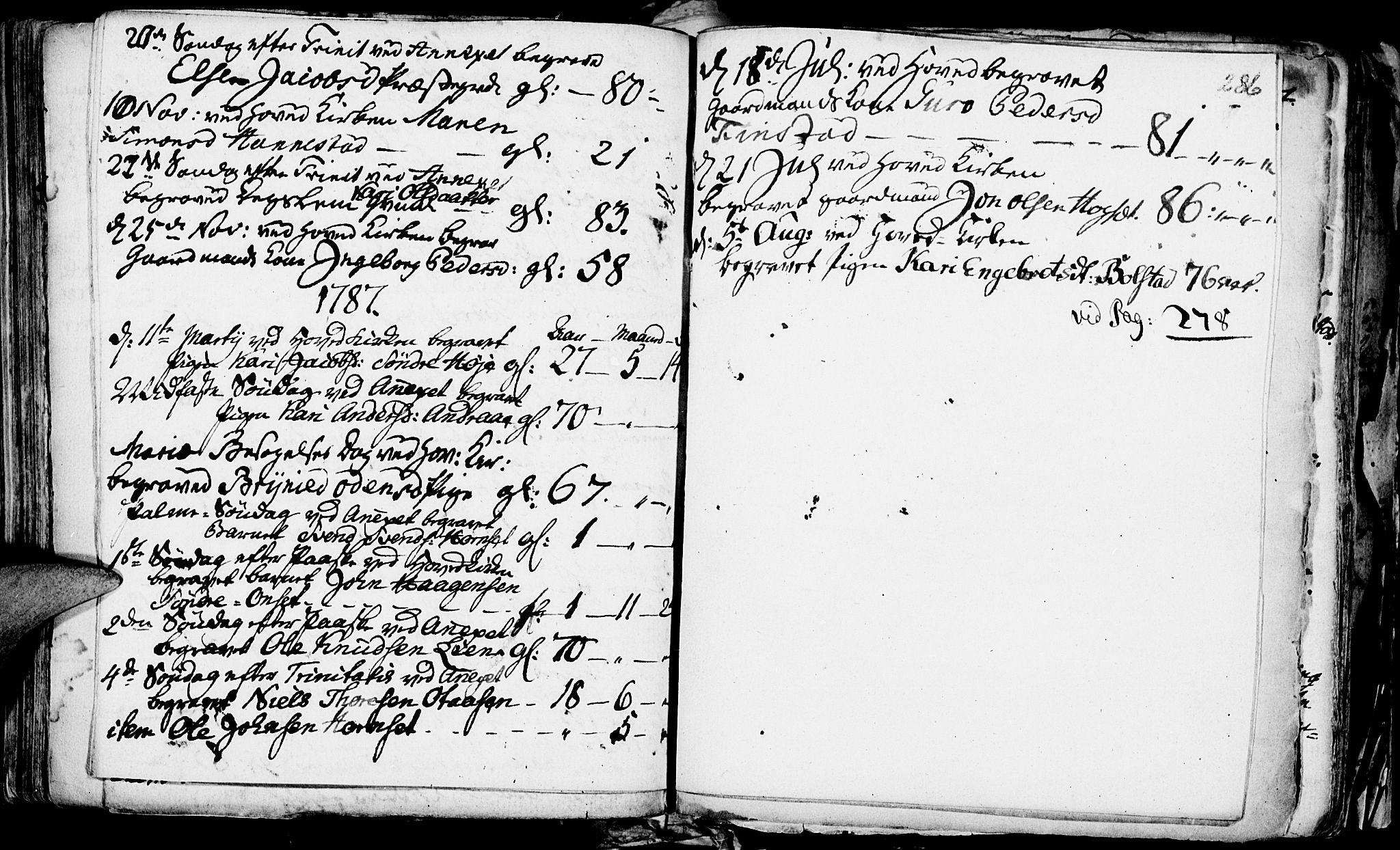 Rendalen prestekontor, SAH/PREST-054/H/Ha/Haa/L0001: Parish register (official) no. 1, 1733-1787, p. 286