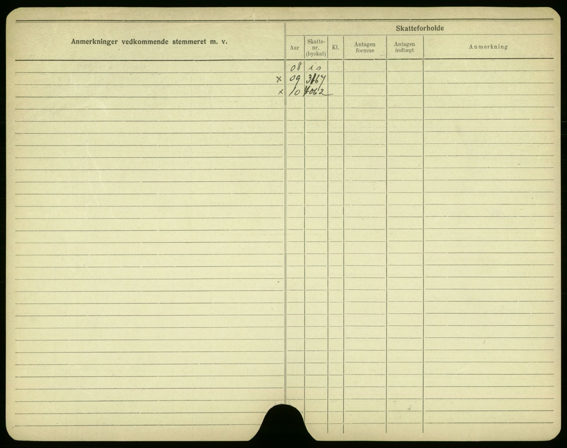 Oslo folkeregister, Registerkort, AV/SAO-A-11715/F/Fa/Fac/L0002: Menn, 1906-1914, p. 99b