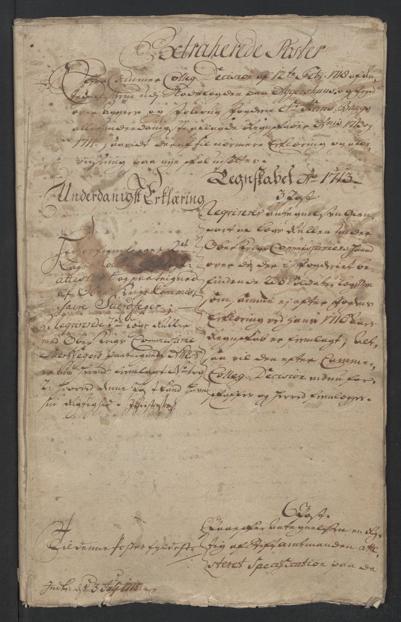 Rentekammeret inntil 1814, Reviderte regnskaper, Fogderegnskap, RA/EA-4092/R10/L0452: Fogderegnskap Aker og Follo, 1714, p. 311