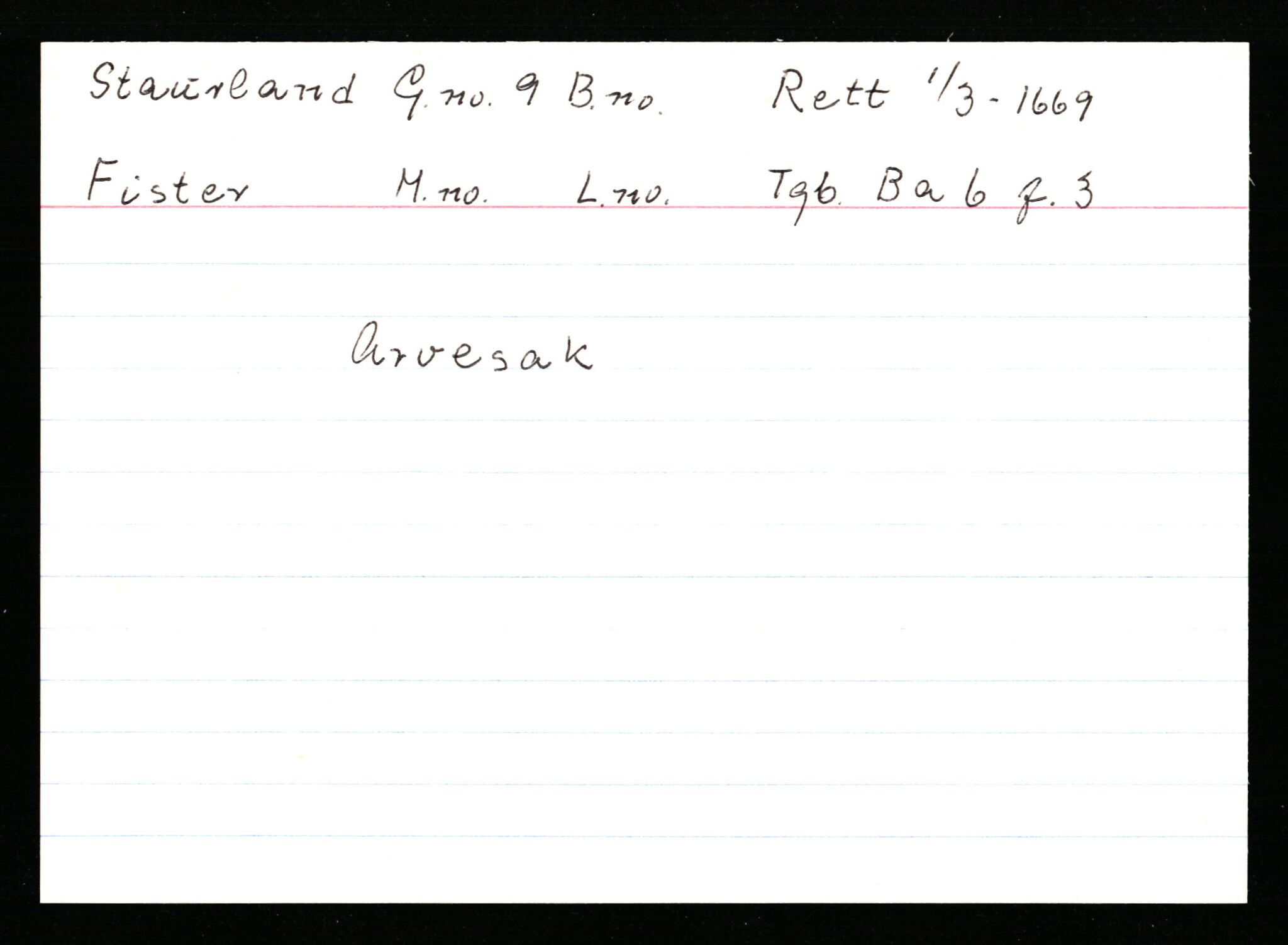 Statsarkivet i Stavanger, AV/SAST-A-101971/03/Y/Ym/L0054: Åstedskort sortert etter gårdsnavn: Soleim - Stavneim, 1600-1950, p. 485
