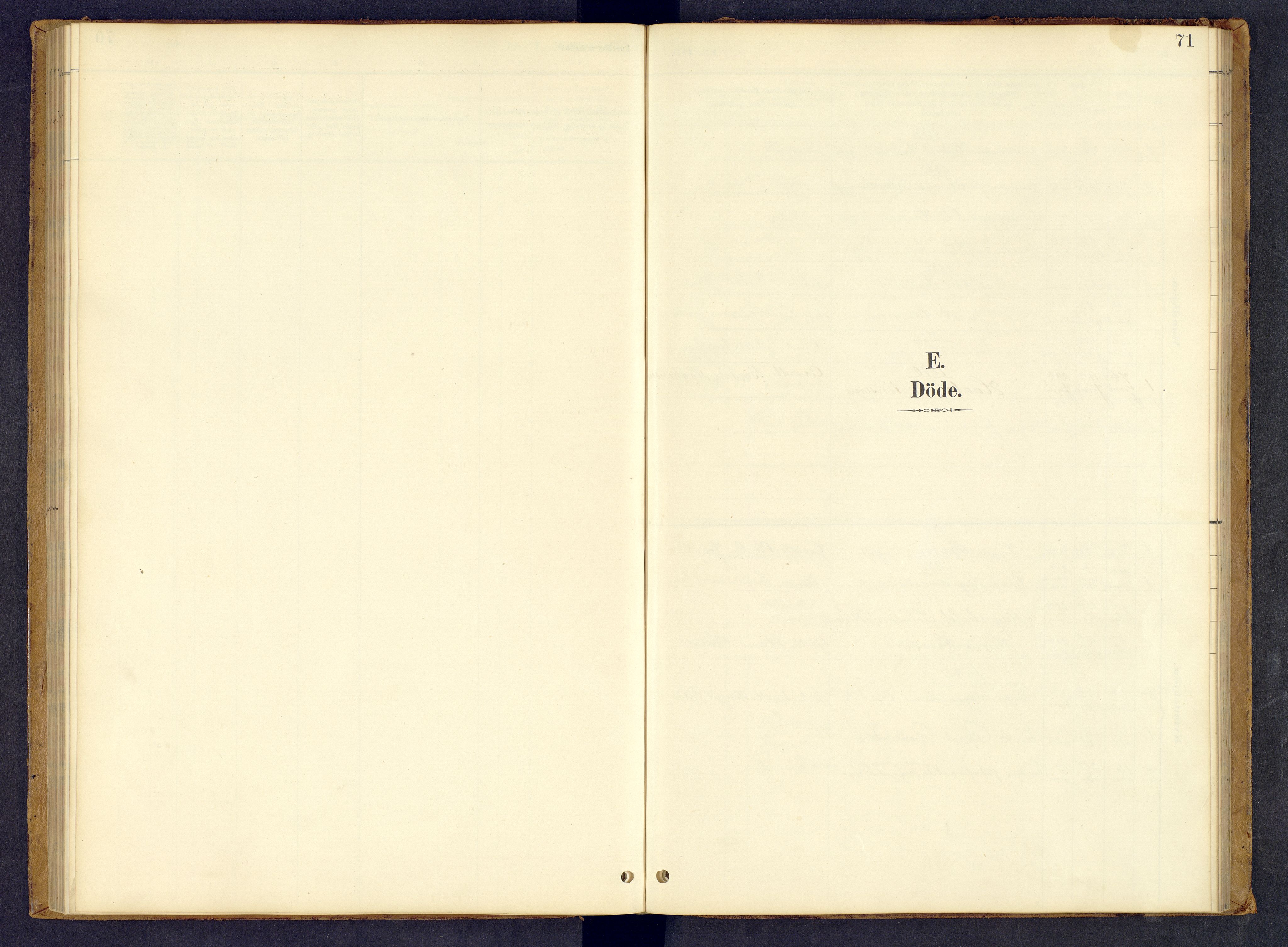 Tynset prestekontor, SAH/PREST-058/H/Ha/Hab/L0008: Parish register (copy) no. 8, 1884-1916, p. 71