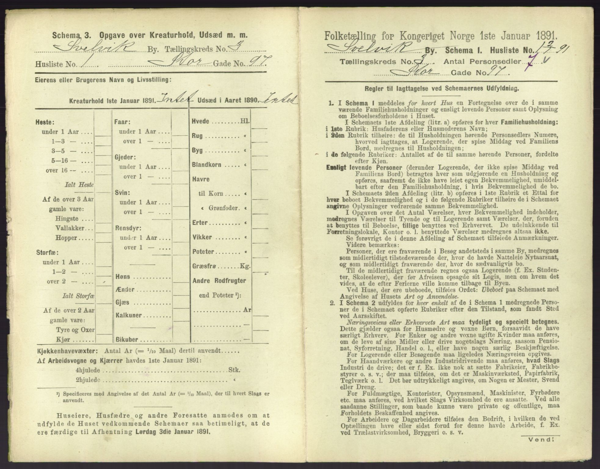 RA, 1891 census for 0701 Svelvik, 1891, p. 238