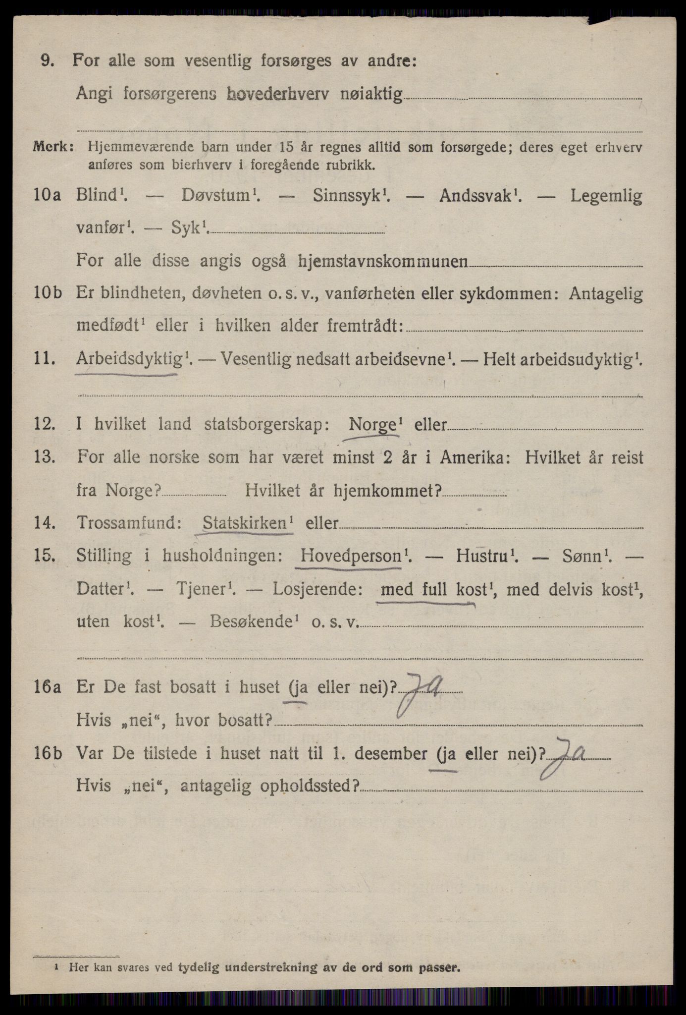 SAT, 1920 census for Giske, 1920, p. 515