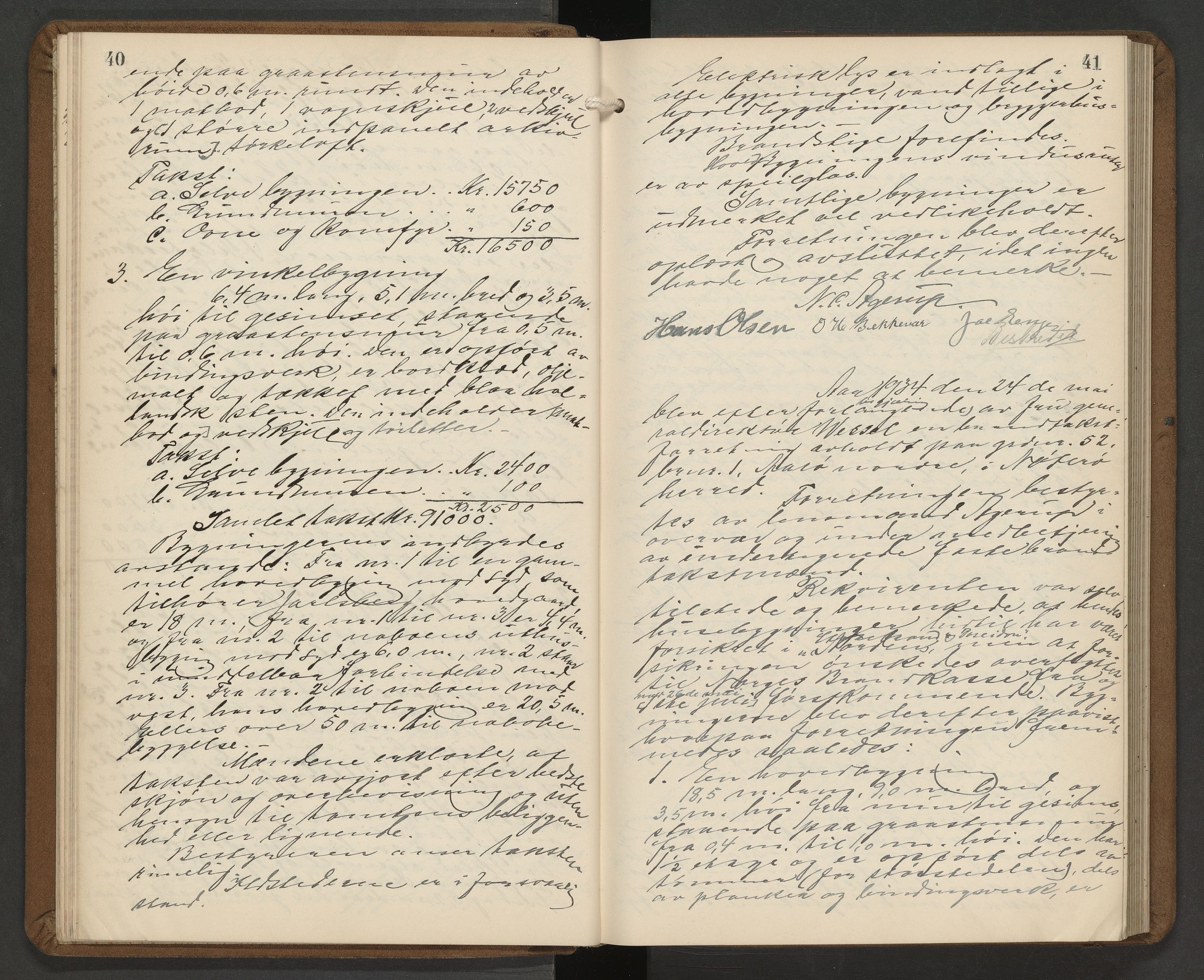 Nøtterøy lensmannskontor, AV/SAKO-A-540/Y/Yg/Yga/L0014: Branntakstprotokoll, 1934-1936, p. 40-41